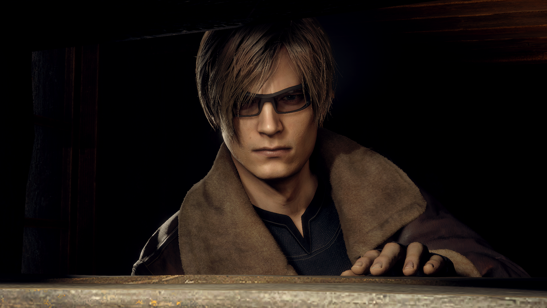 Leon S. Kennedy in Resident Evil 4 Remake HD Wallpaper