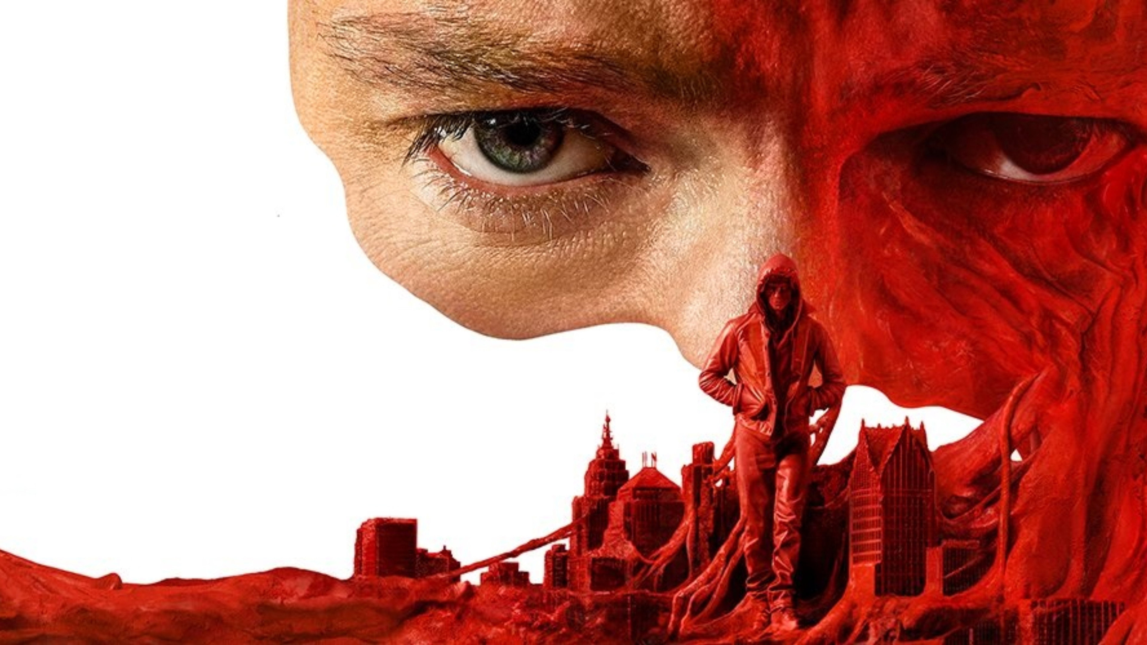Clayface movie poster with a man and city HD Wallpaper