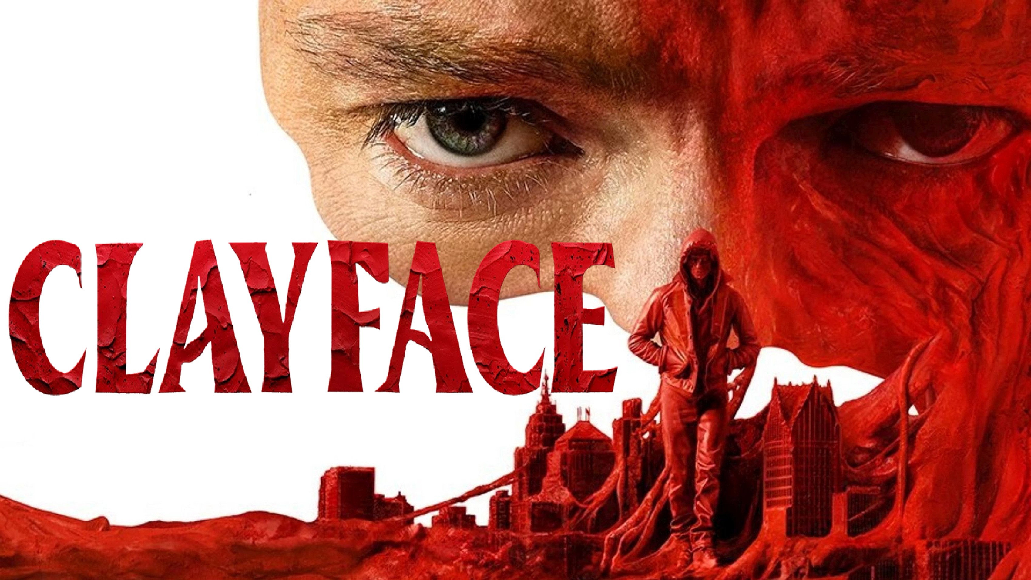 Clayface movie poster with a man and city HD Wallpaper