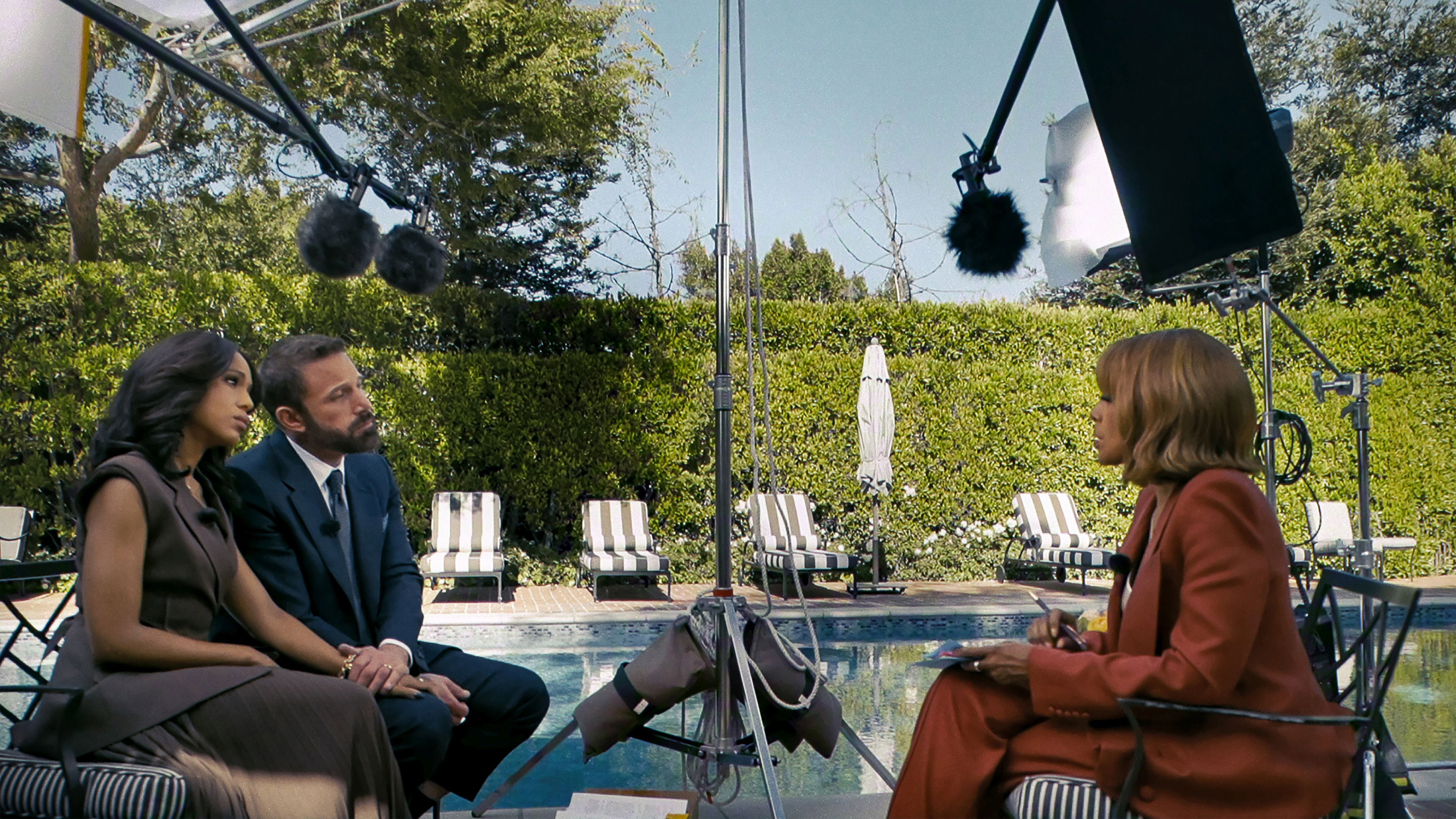 Jennifer Hudson and Ben Affleck interviewed by Gayle King HD Wallpaper