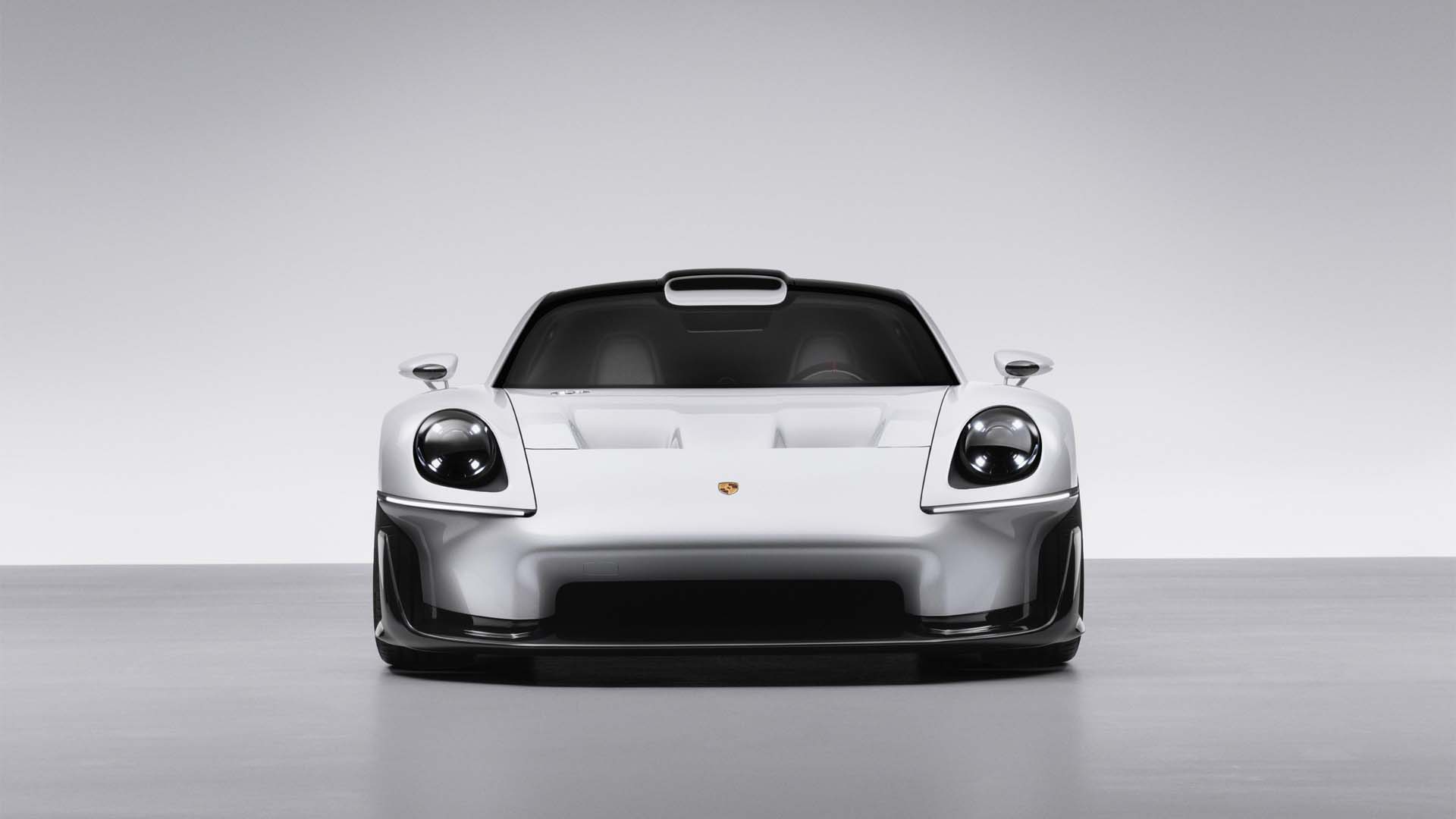 Porsche Vision GT concept car front view HD Wallpaper