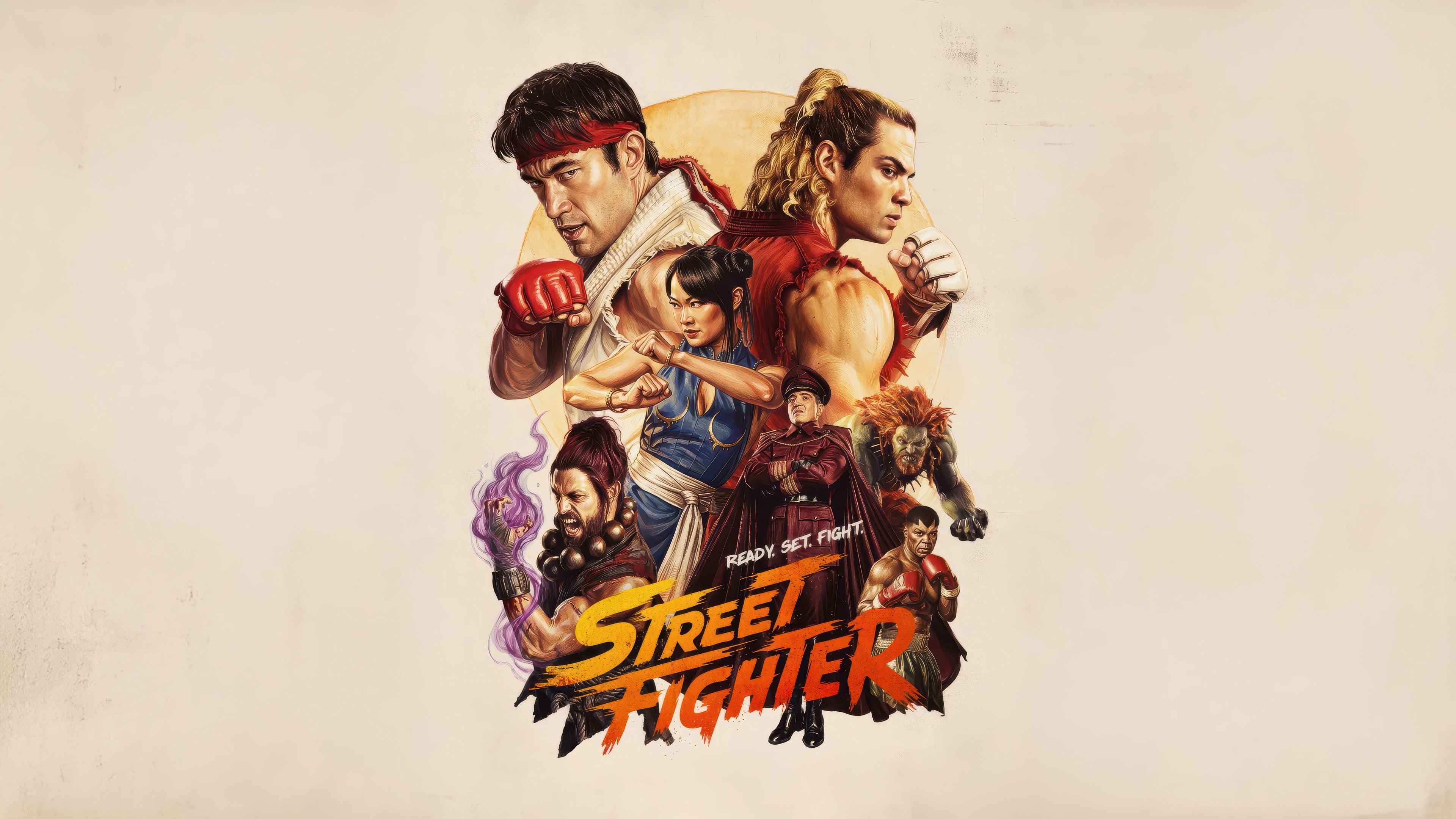 Street Fighter characters poster HD Wallpaper