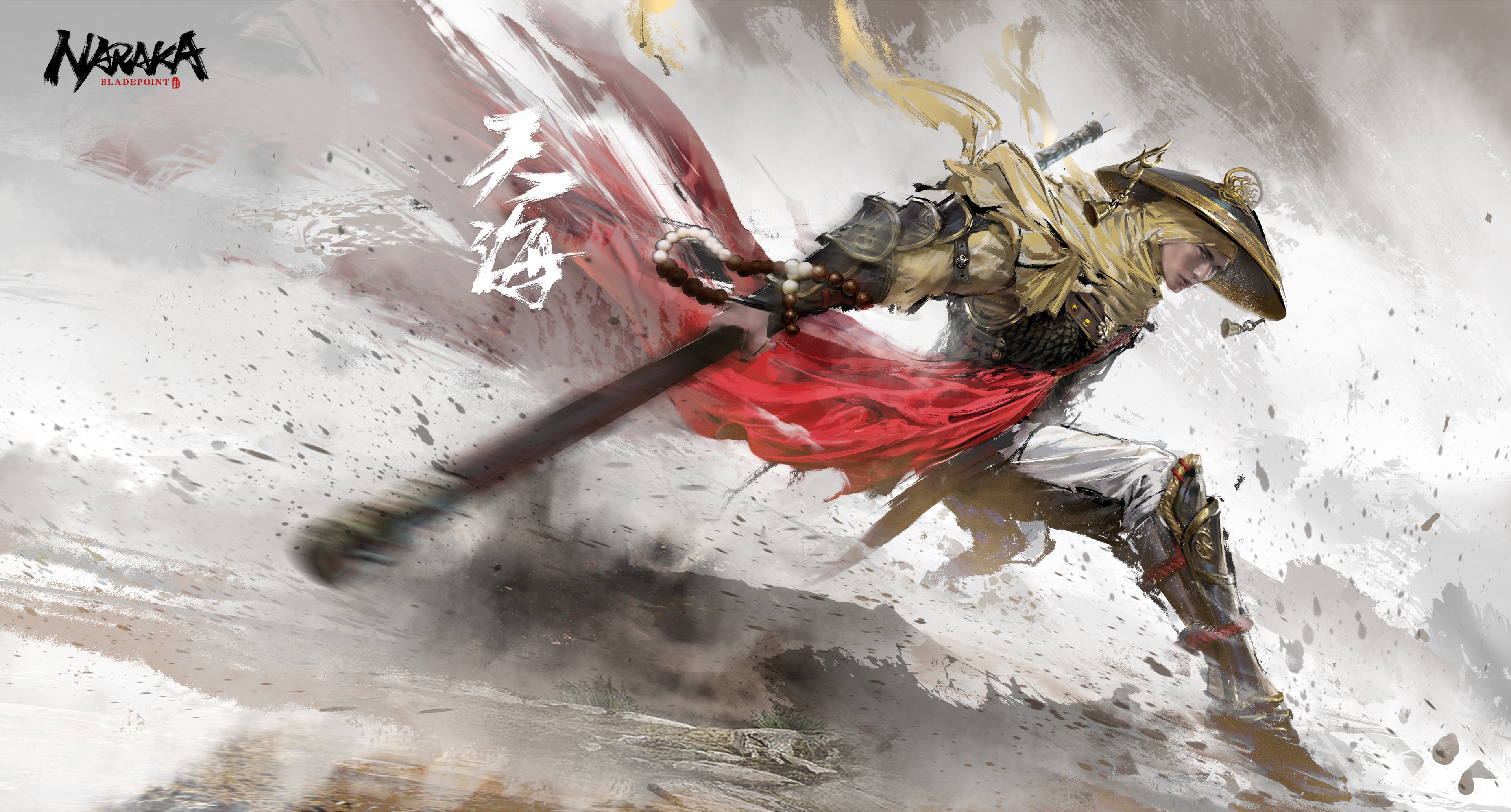 Naraka: Bladepoint Character in Motion HD Wallpaper