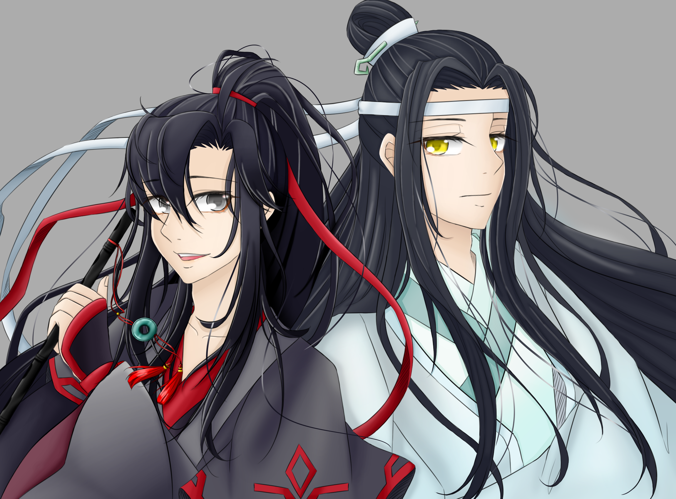 Wei Wuxian and Lan Wangji from Mo Dao Zu Shi HD Wallpaper