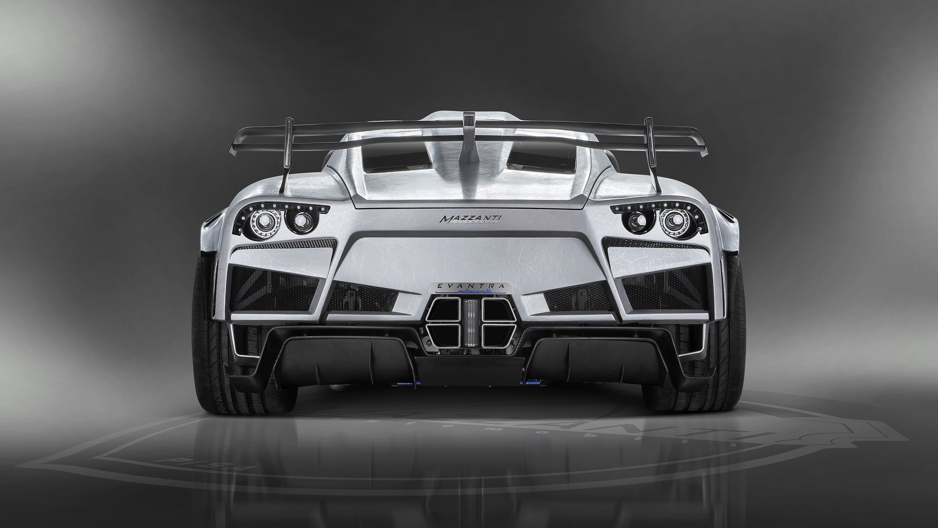 Mazzanti Evantra Millecavalli rear view HD Wallpaper