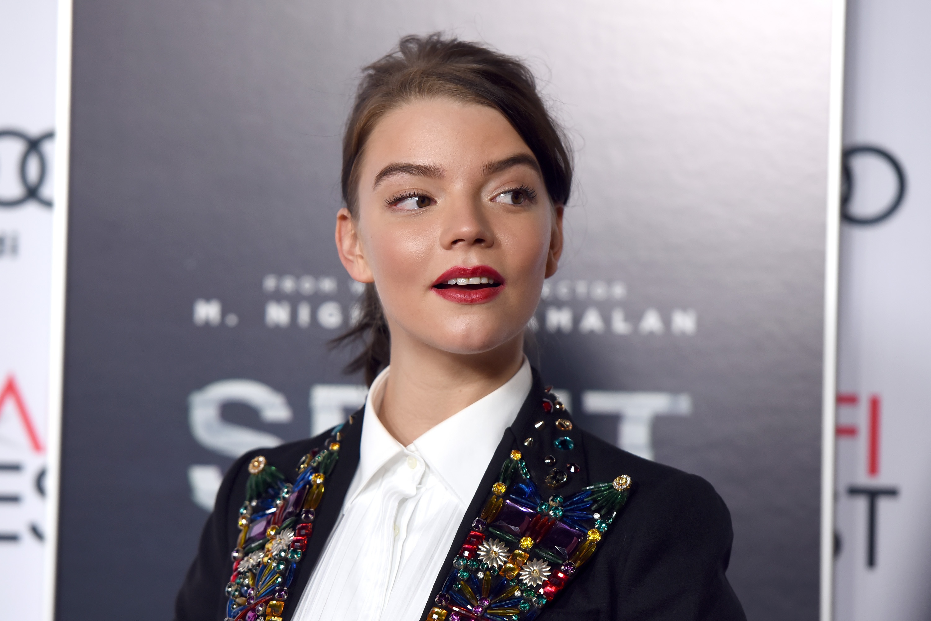 Anya Taylor-Joy at Split Premiere HD Wallpaper