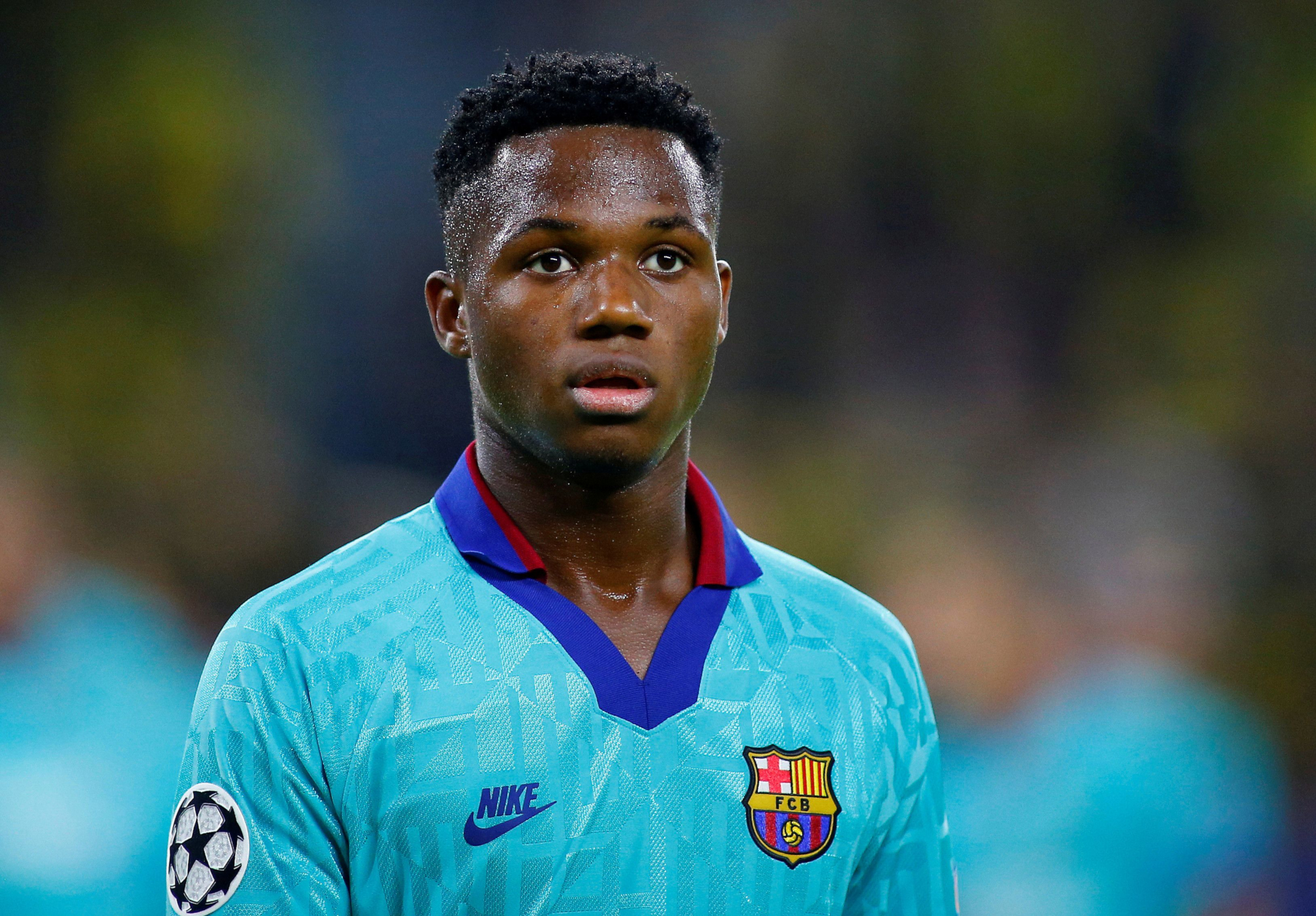 Ansu Fati of FC Barcelona HD Wallpaper