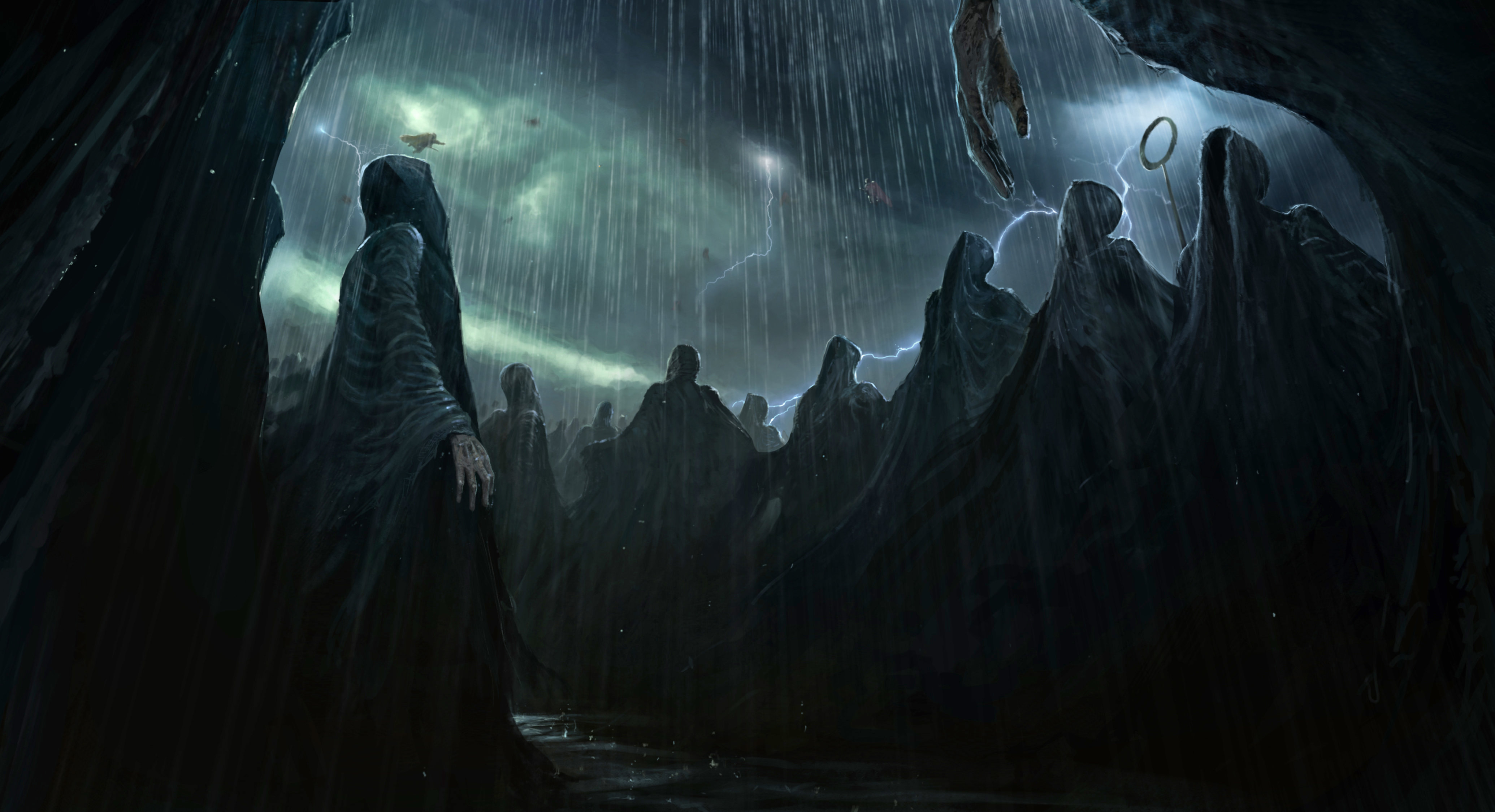 Dementors at Quidditch from Harry Potter HD Wallpaper