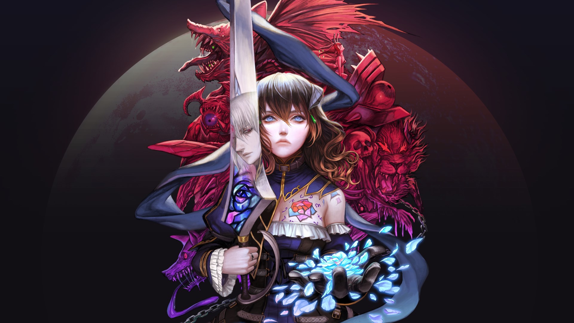 Miriam and Gebel from Bloodstained: Ritual of the Night HD Wallpaper