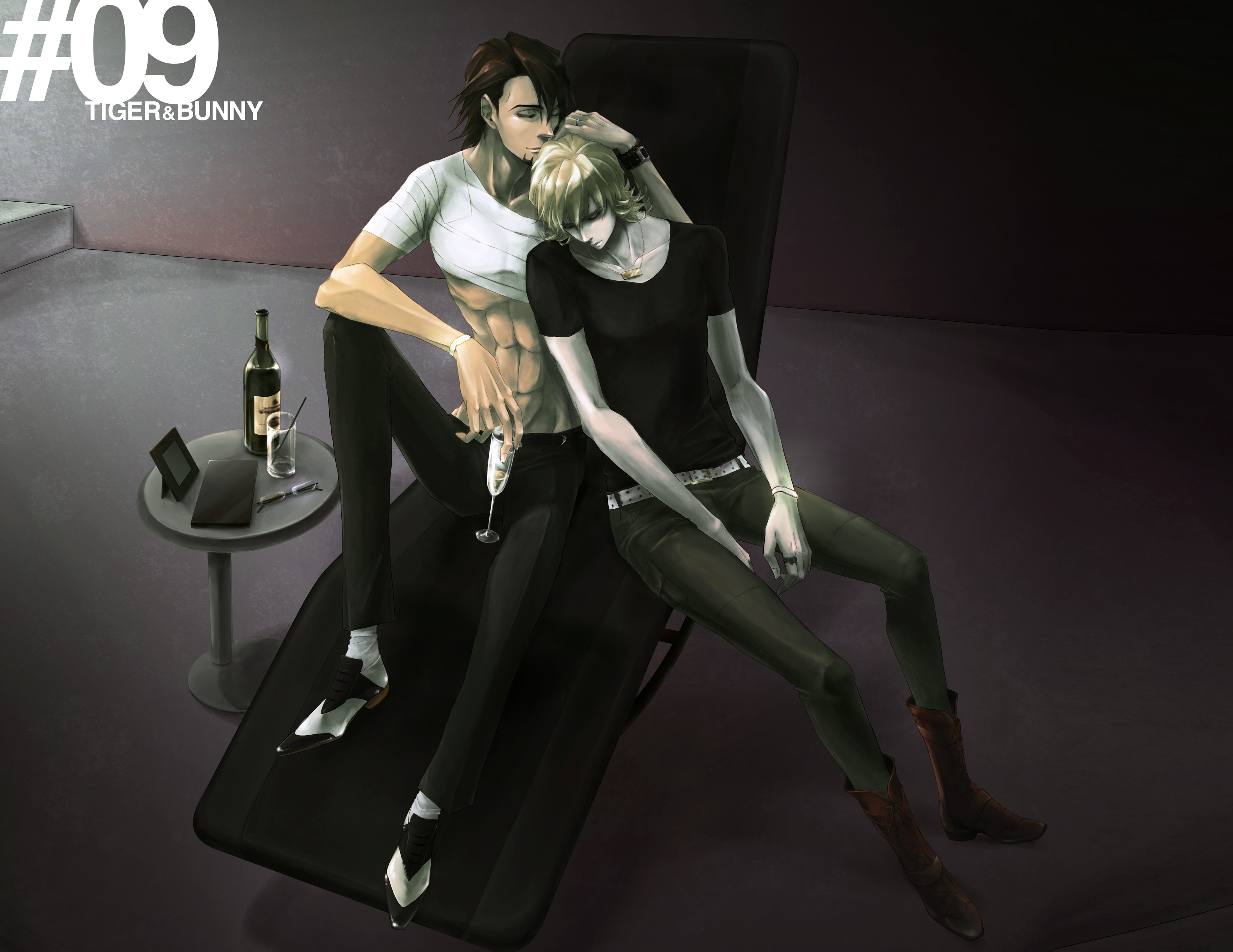 Tiger & Bunny: Kotetsu T. Kaburagi and Barnaby Brooks Jr. HD Wallpaper