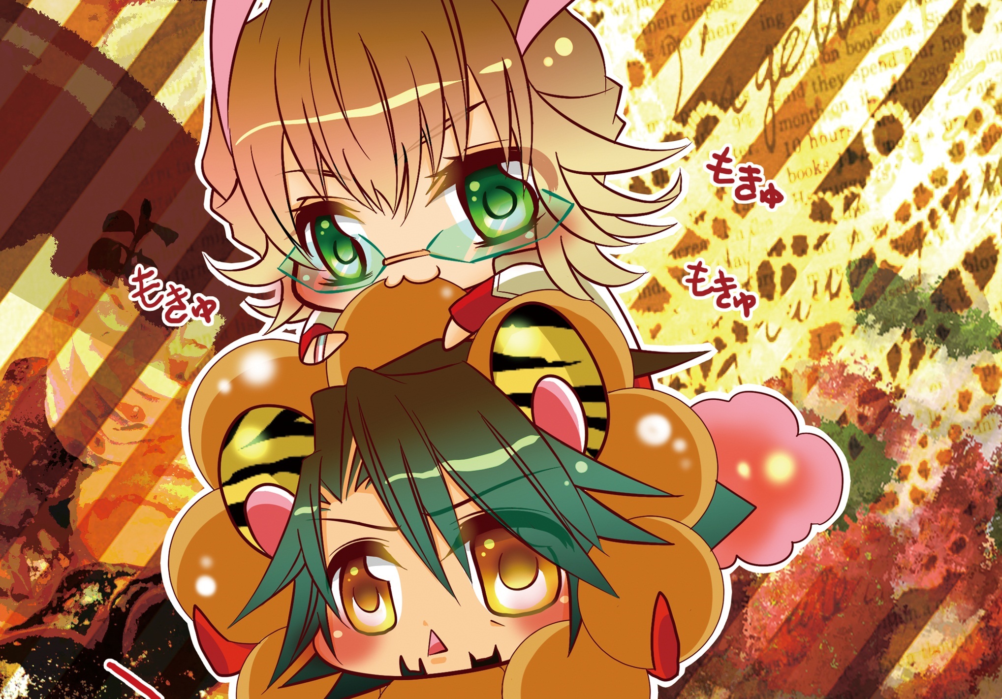 Barnaby Brooks Jr. and Kotetsu T. Kaburagi from Tiger and Bunny HD Wallpaper