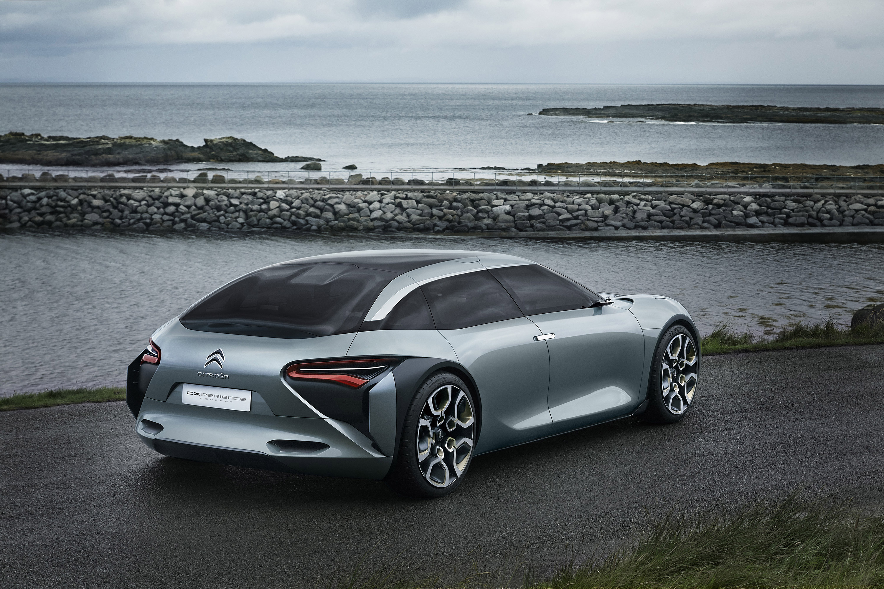 2016 Citroen CXperience Concept car by the sea HD Wallpaper