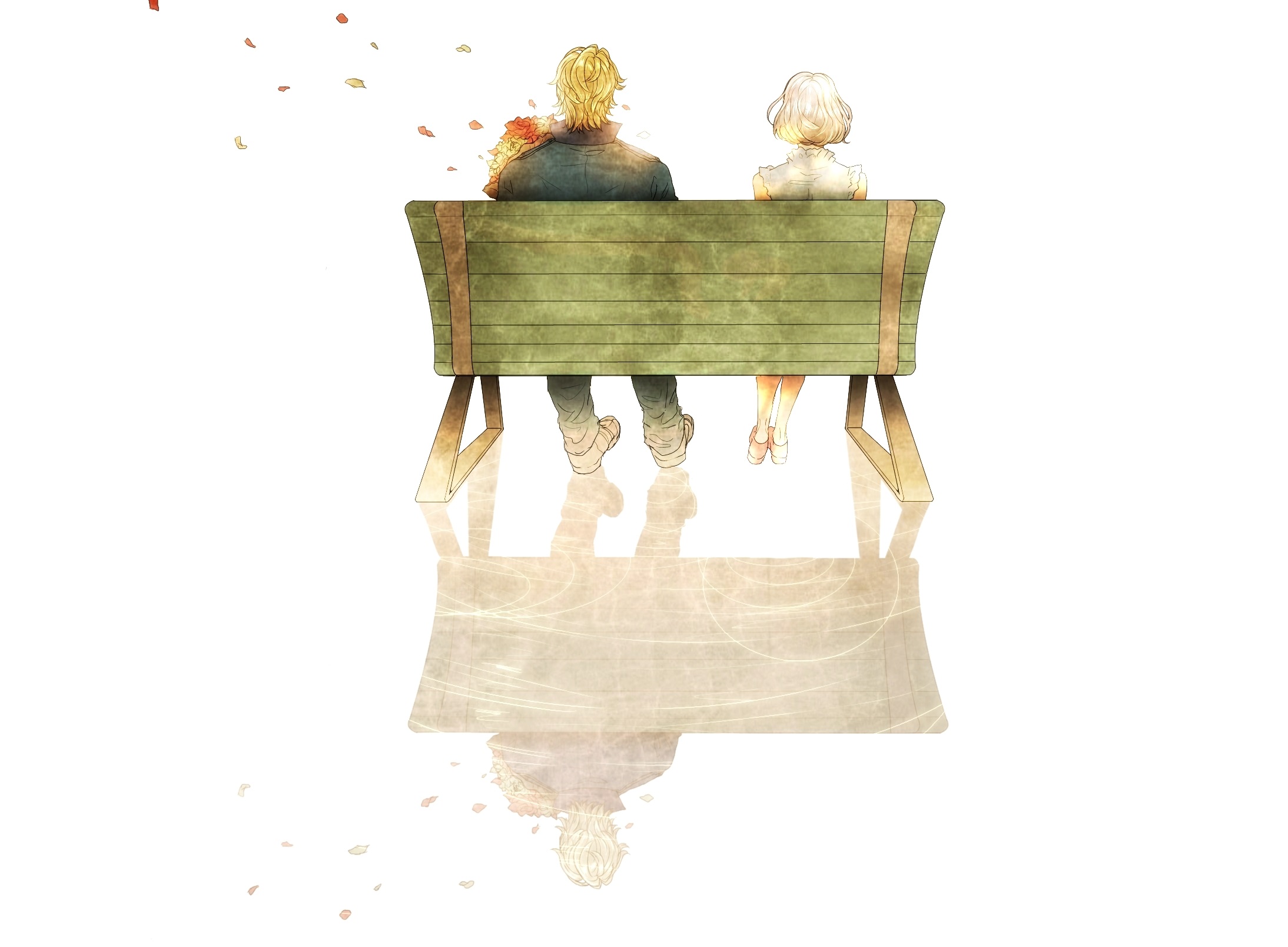 Keith Goodman and Cis from Tiger and Bunny HD Wallpaper