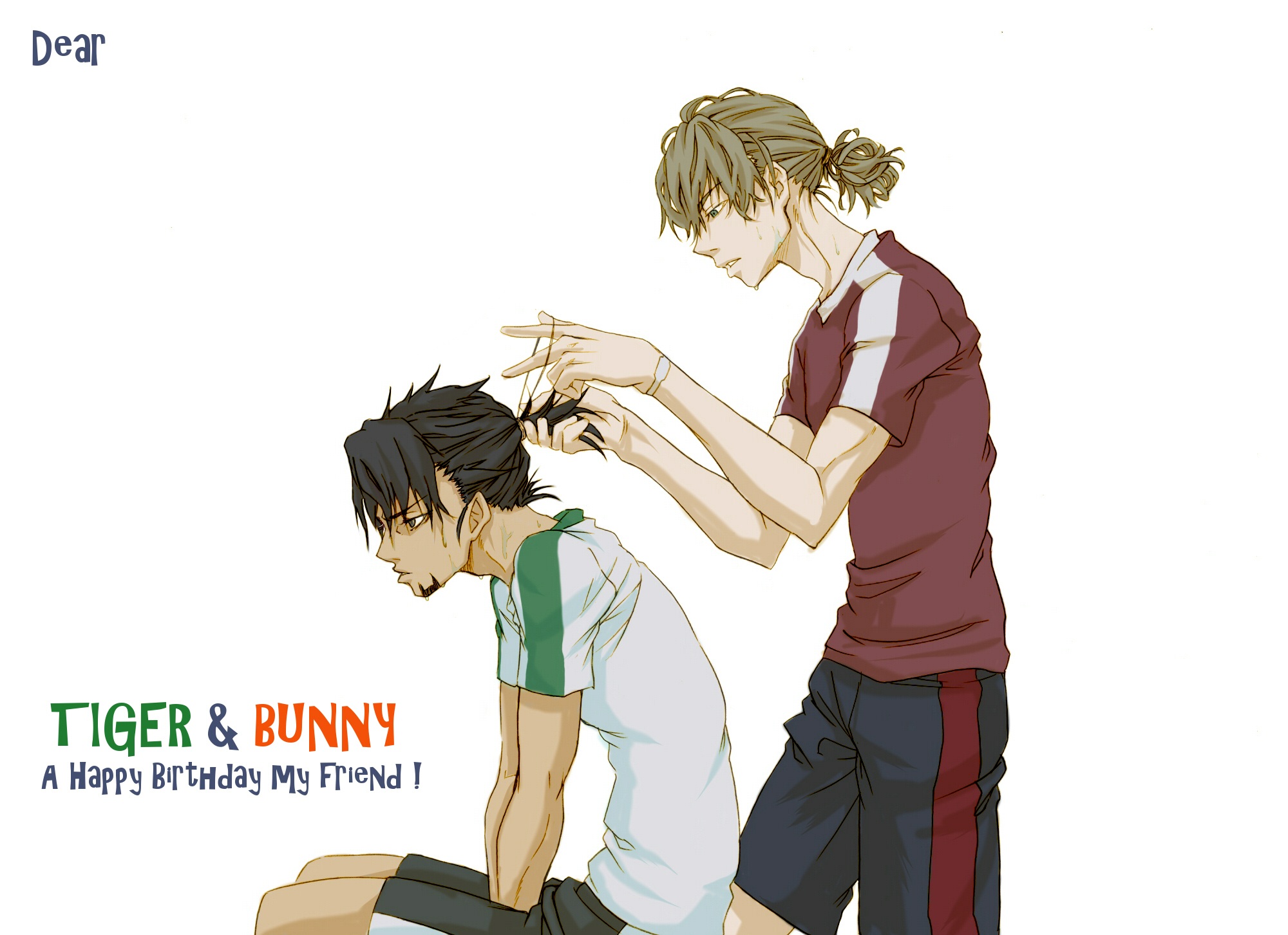 Tiger & Bunny: A Happy Birthday My Friend! HD Wallpaper