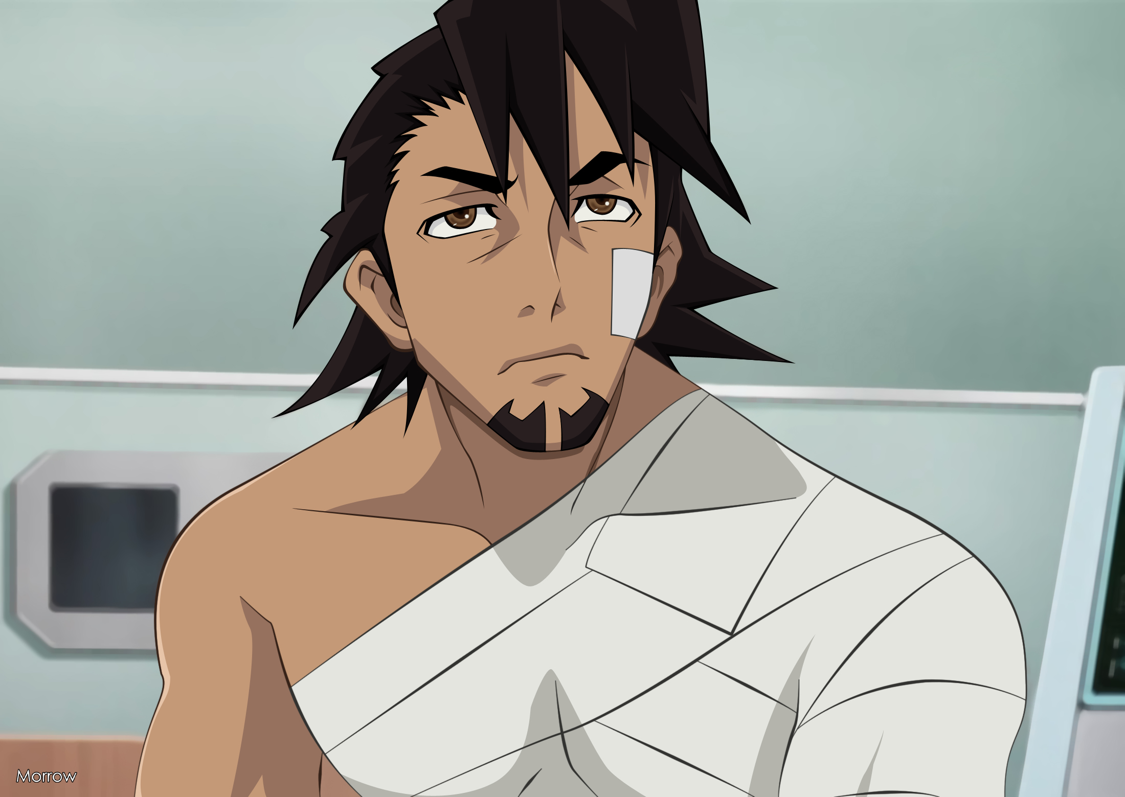 Kotetsu T. Kaburagi from Tiger and Bunny HD Wallpaper