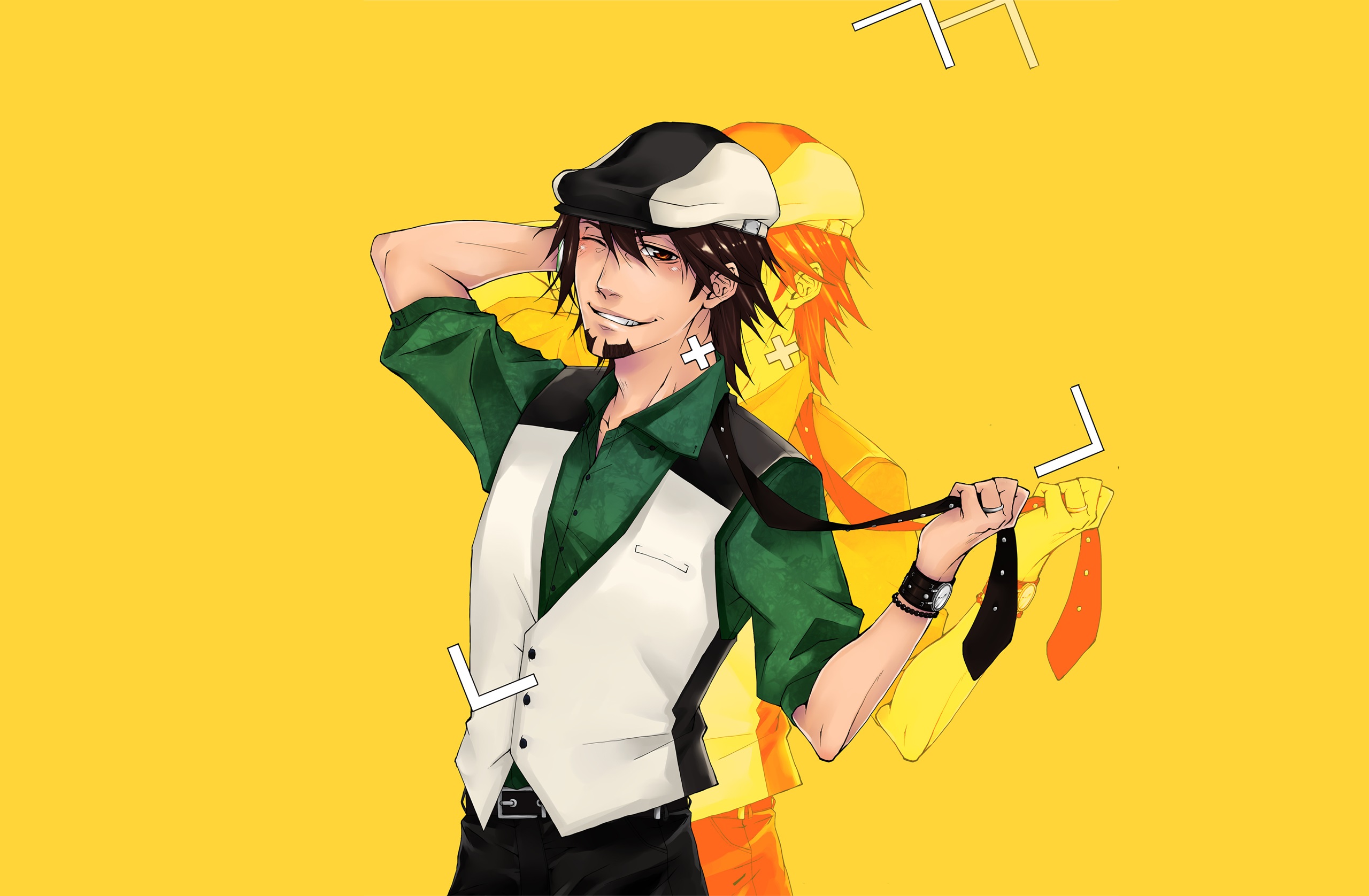 Kotetsu T. Kaburagi from Tiger and Bunny HD Wallpaper