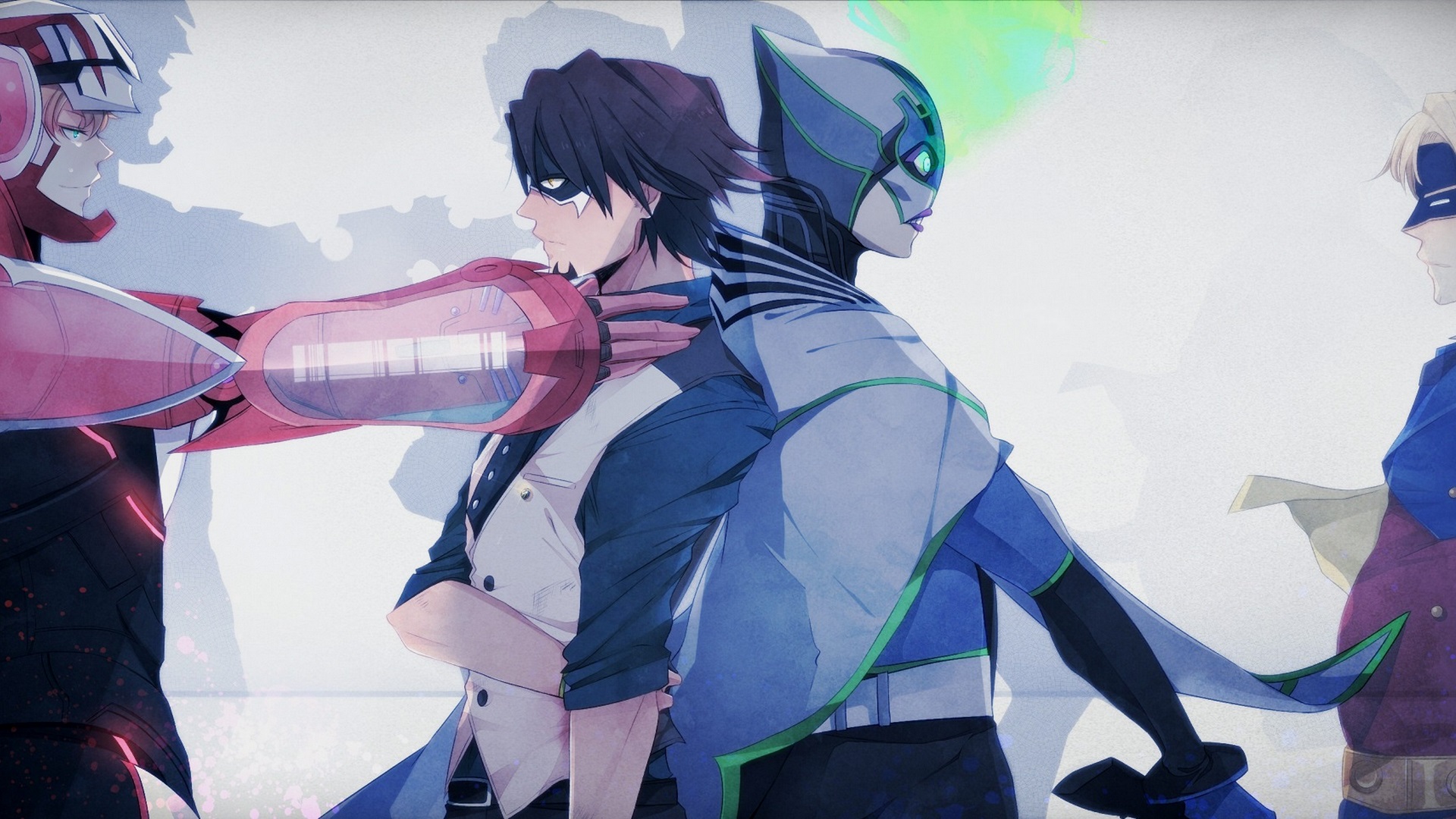 Tiger and Bunny: Kotetsu T. Kaburagi and Barnaby Brooks Jr. HD Wallpaper