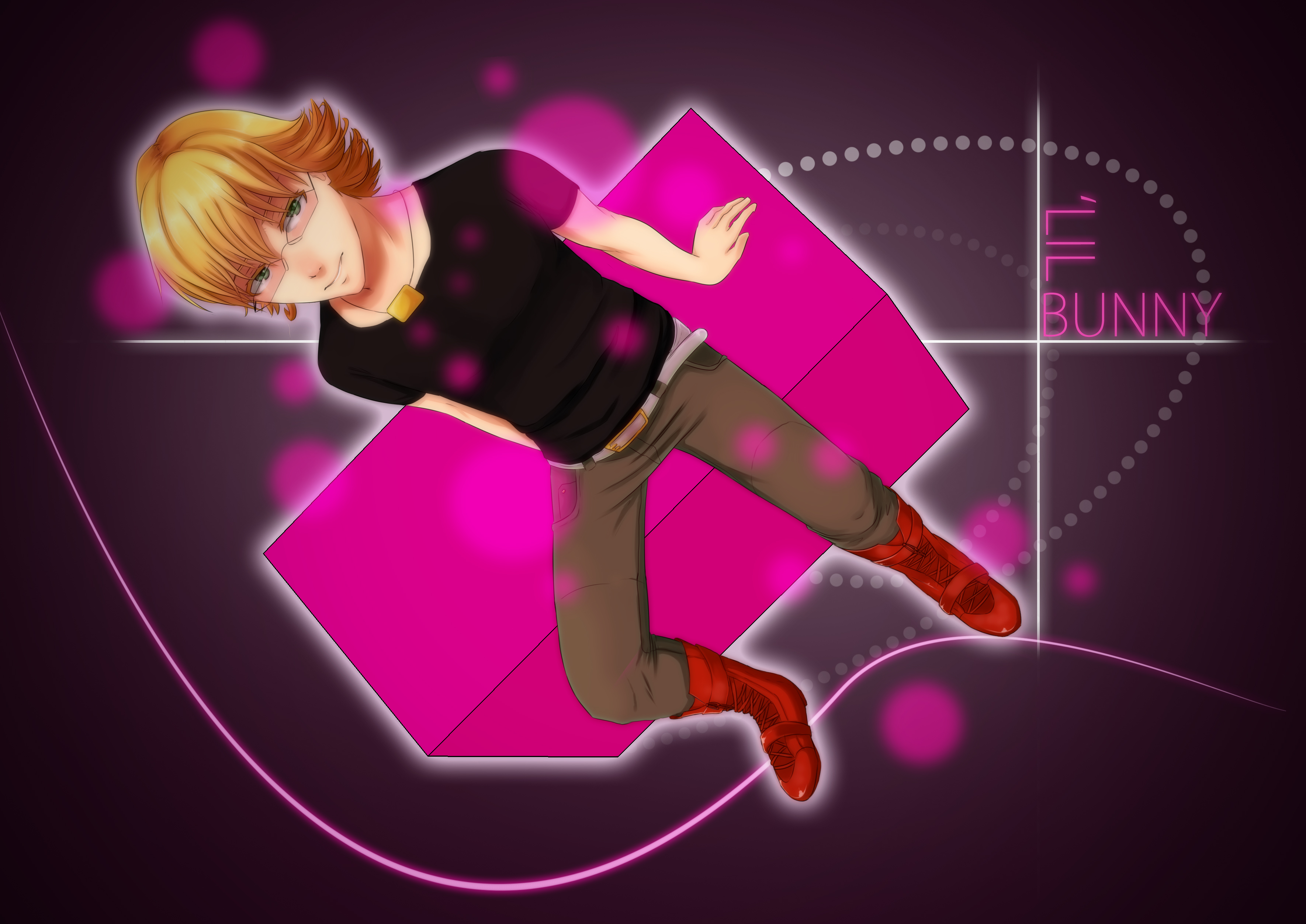 Barnaby Brooks Jr. from Tiger and Bunny HD Wallpaper