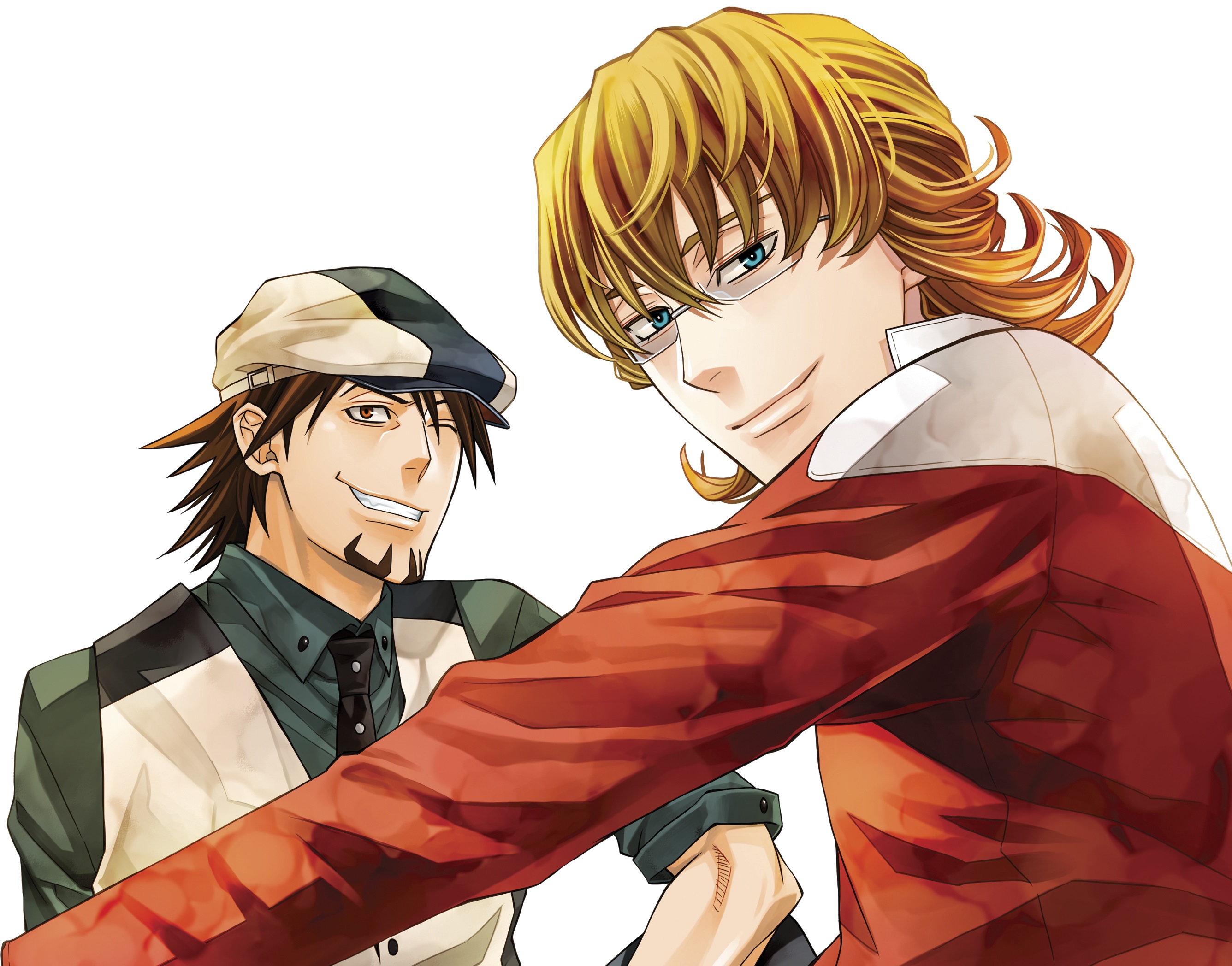 Kotetsu T. Kaburagi and Barnaby Brooks Jr. from Tiger and Bunny HD Wallpaper