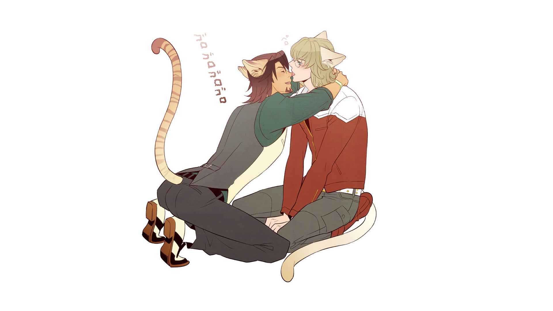 Tiger and Bunny characters HD Wallpaper