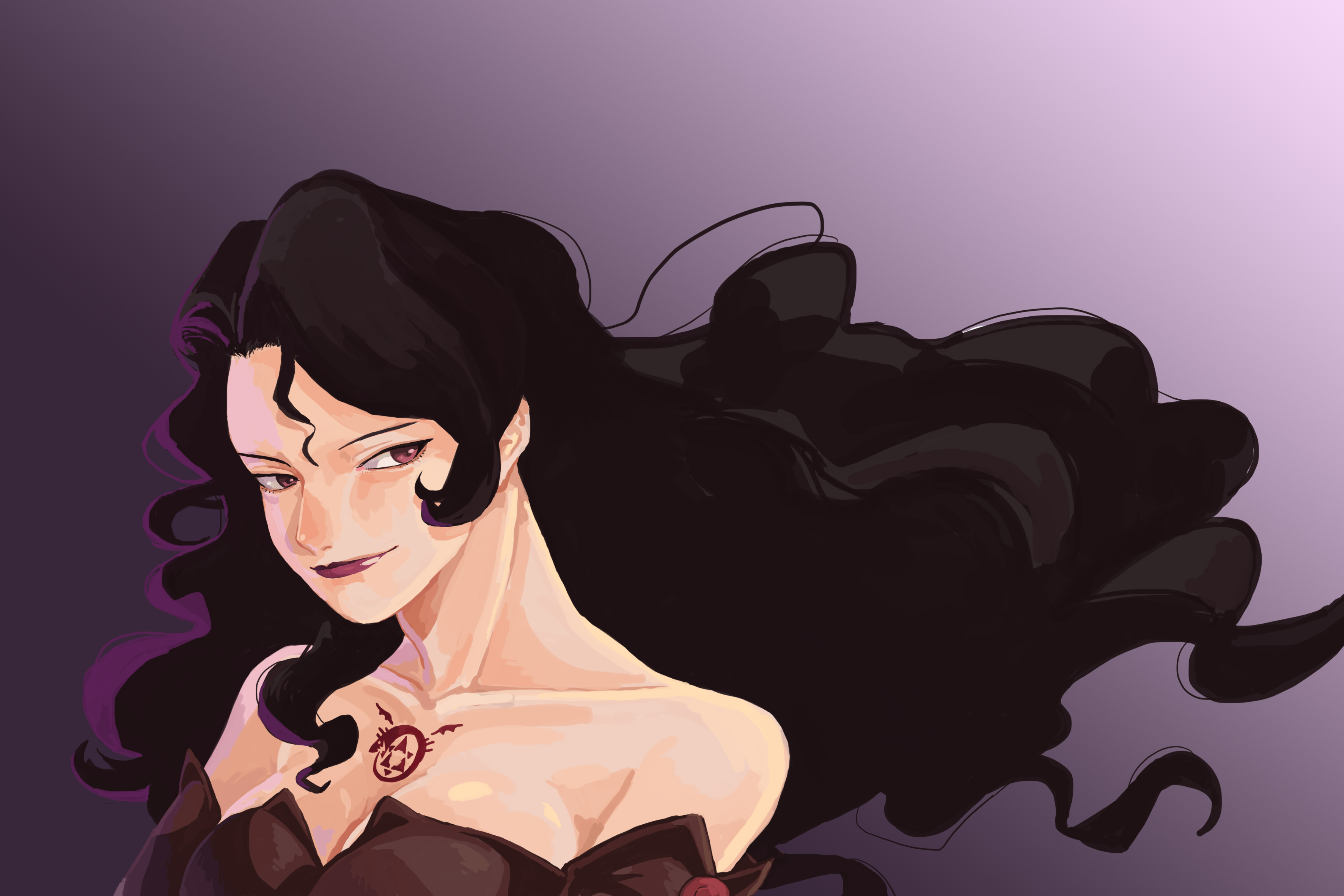 Lust from Fullmetal Alchemist HD Wallpaper