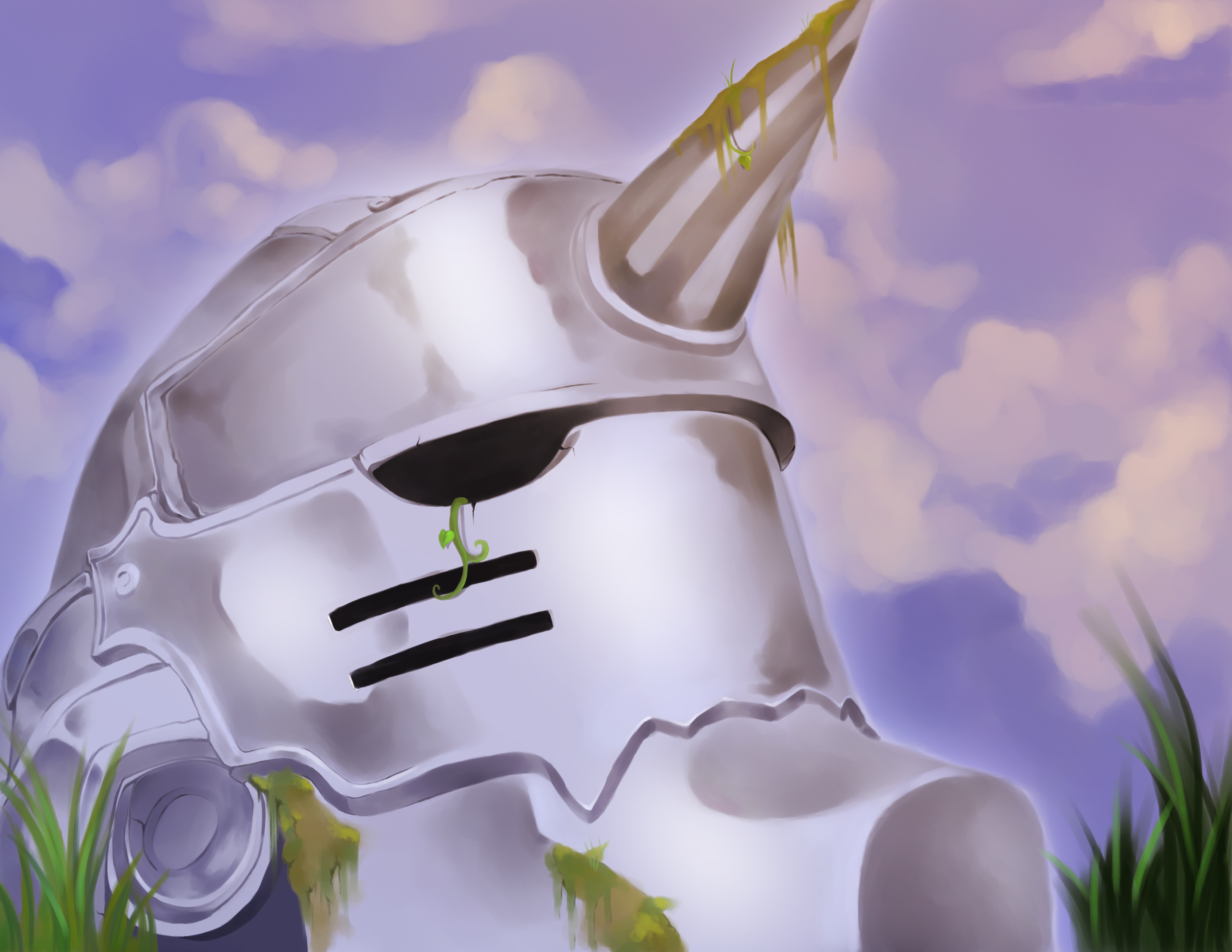 Alphonse Elric's helmet from Fullmetal Alchemist HD Wallpaper