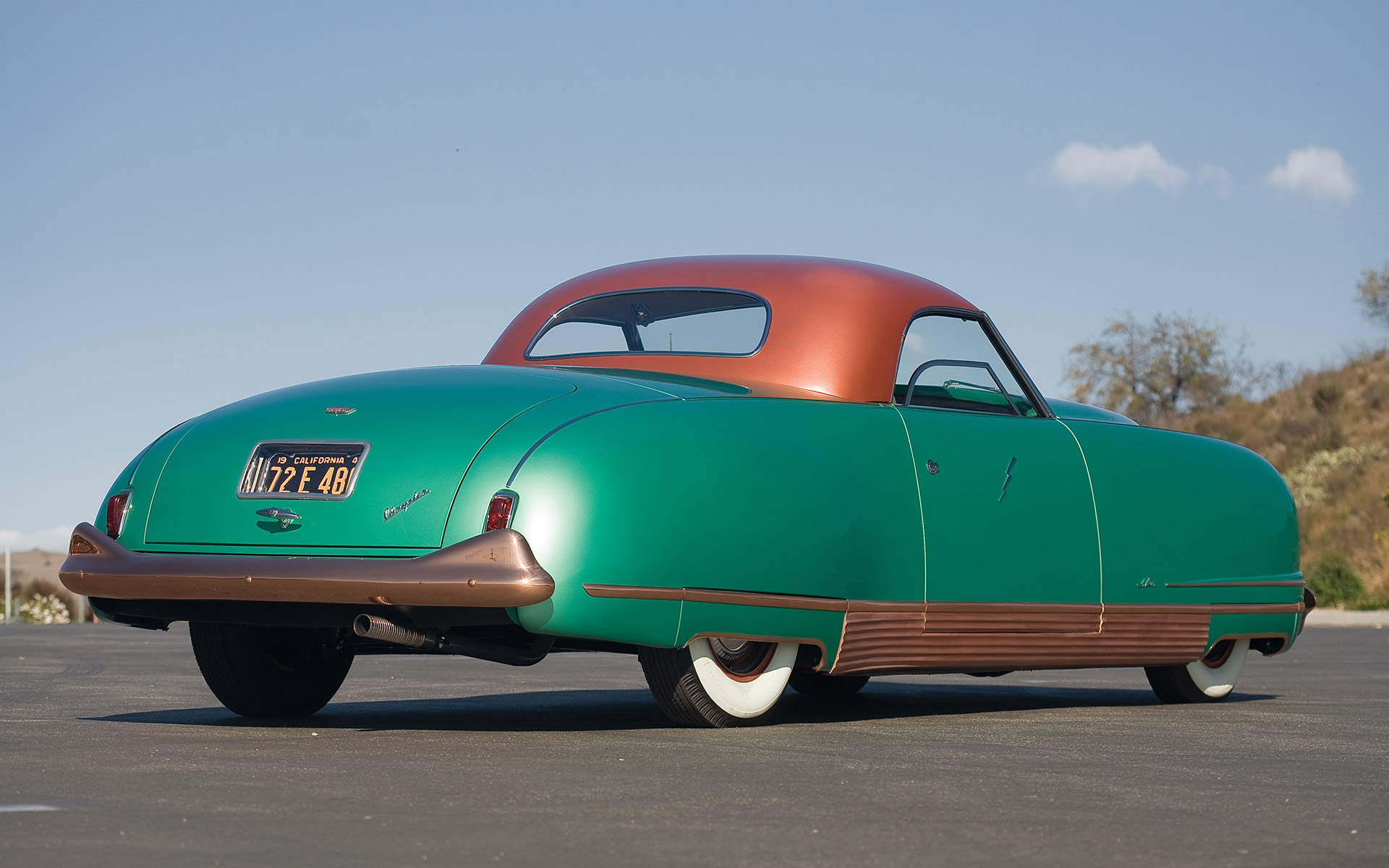 1940 Chrysler Thunderbolt Concept Car HD Wallpaper