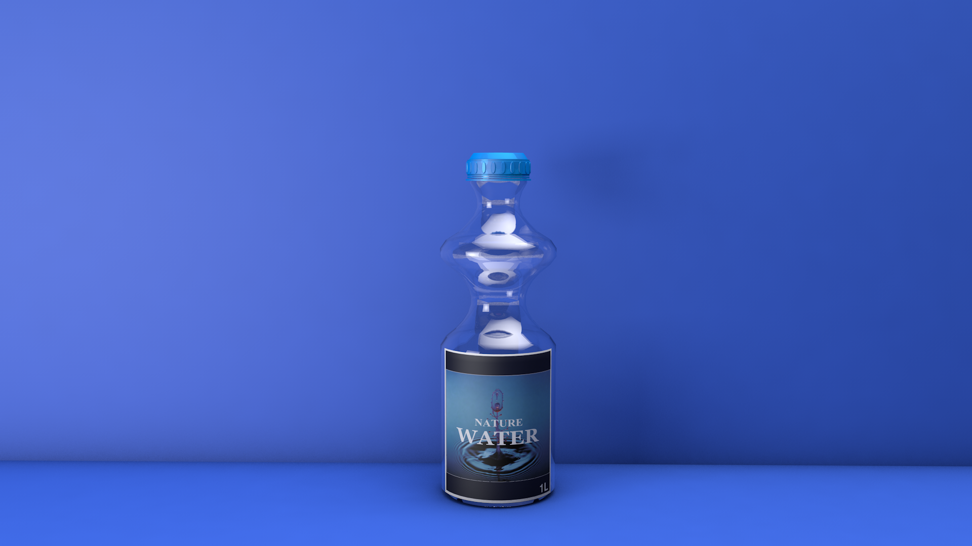 Bottle of Nature Water HD Wallpaper