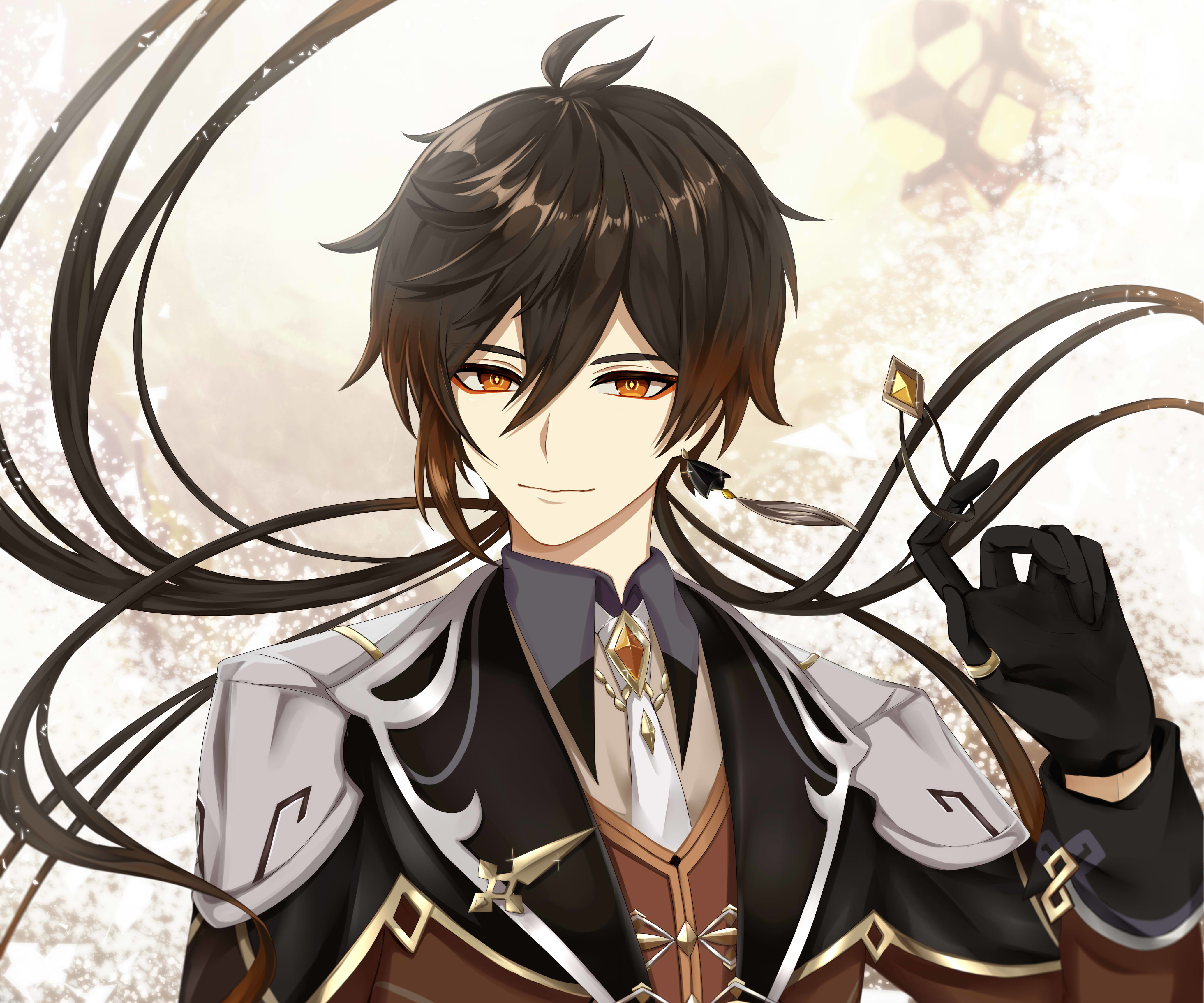 Zhongli from Genshin Impact 4K HD Wallpaper