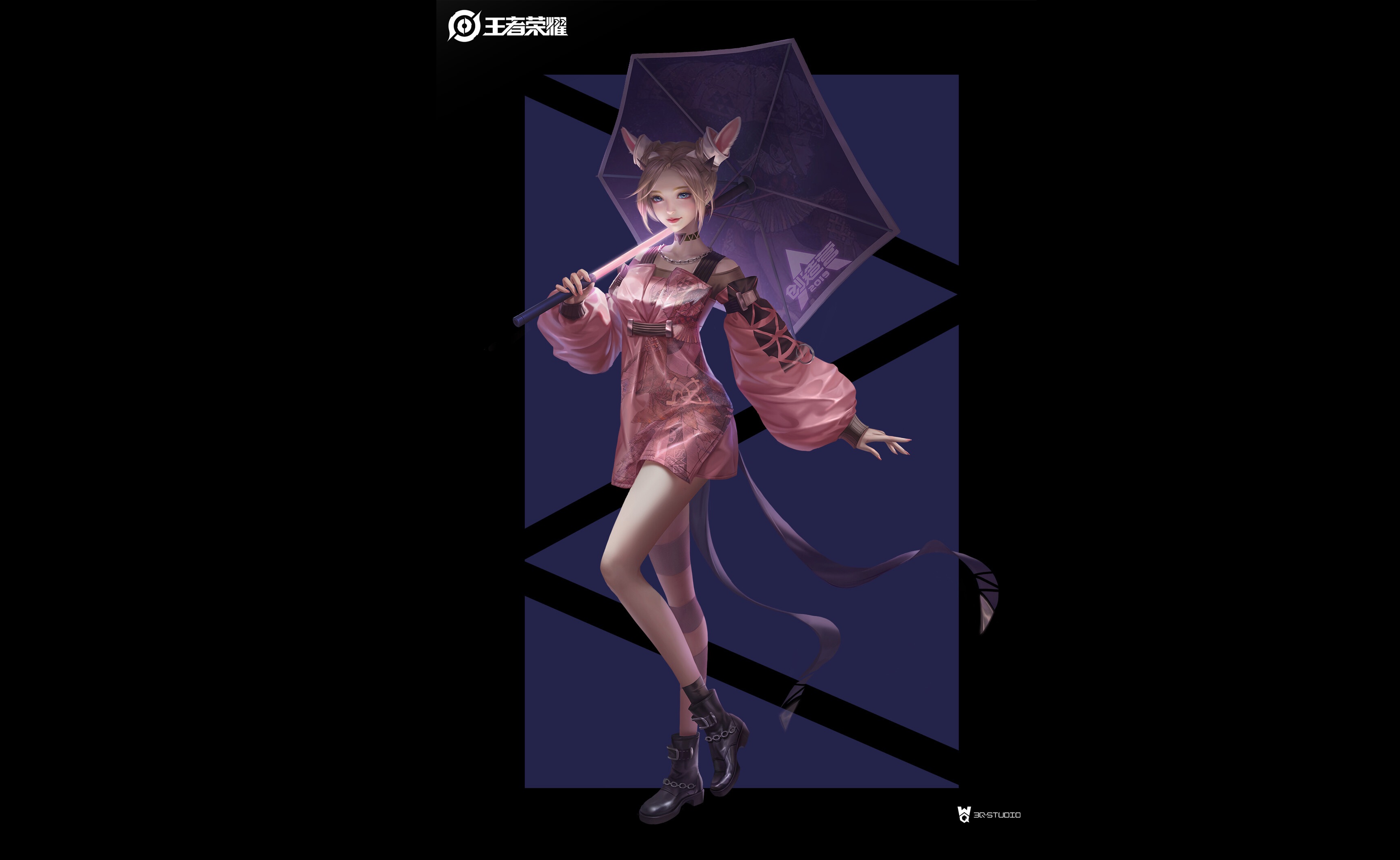 Fantasy Woman with Umbrella from Honor of Kings HD Wallpaper