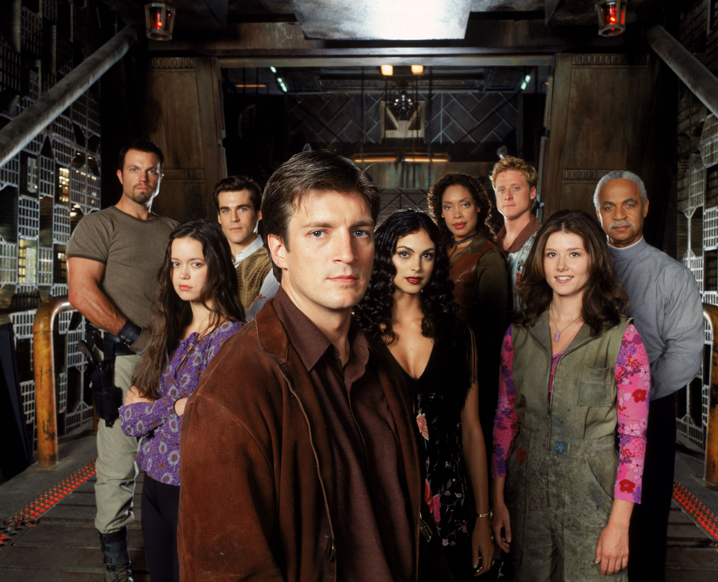 Firefly cast posing for a promotional photo HD Wallpaper