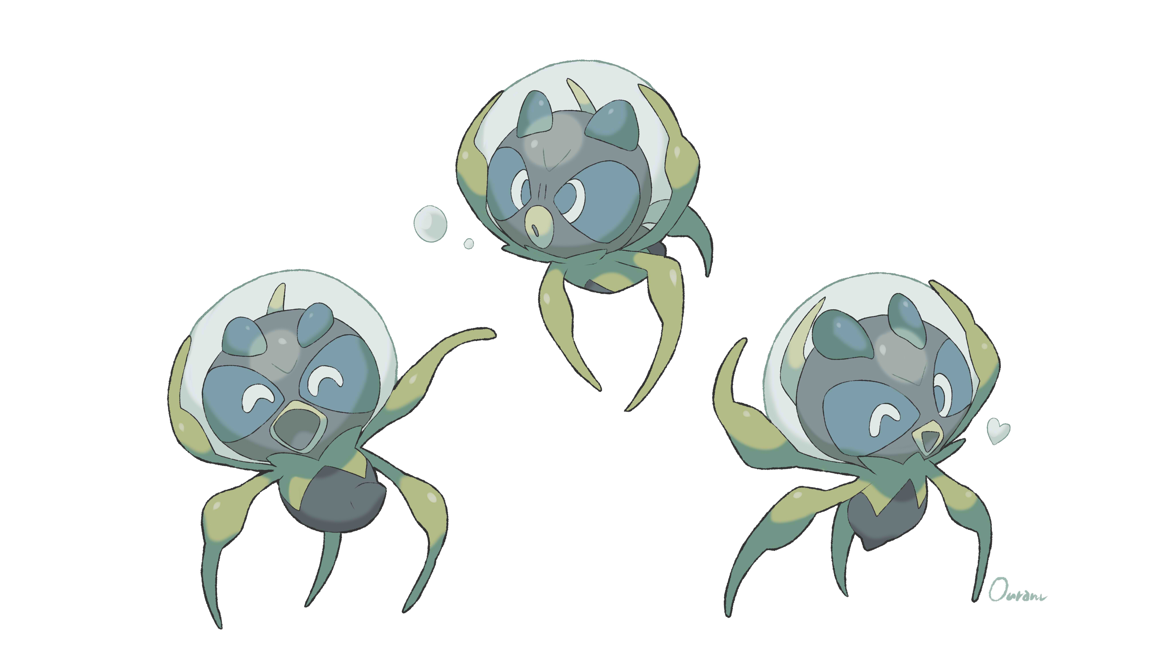 Dewpider from Pokémon 4K HD Wallpaper