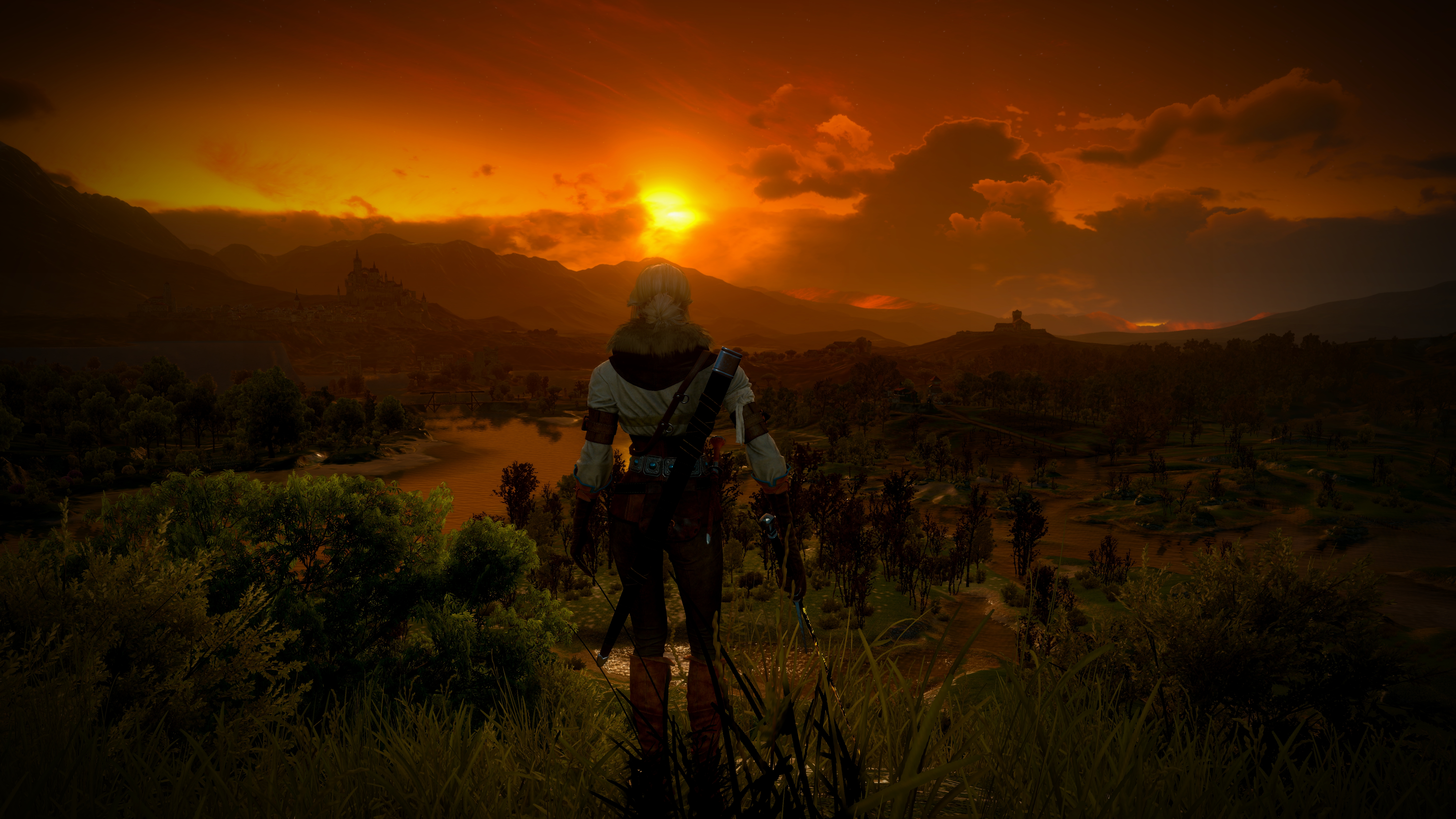 Ciri from The Witcher 3: Wild Hunt 4K HD Wallpaper