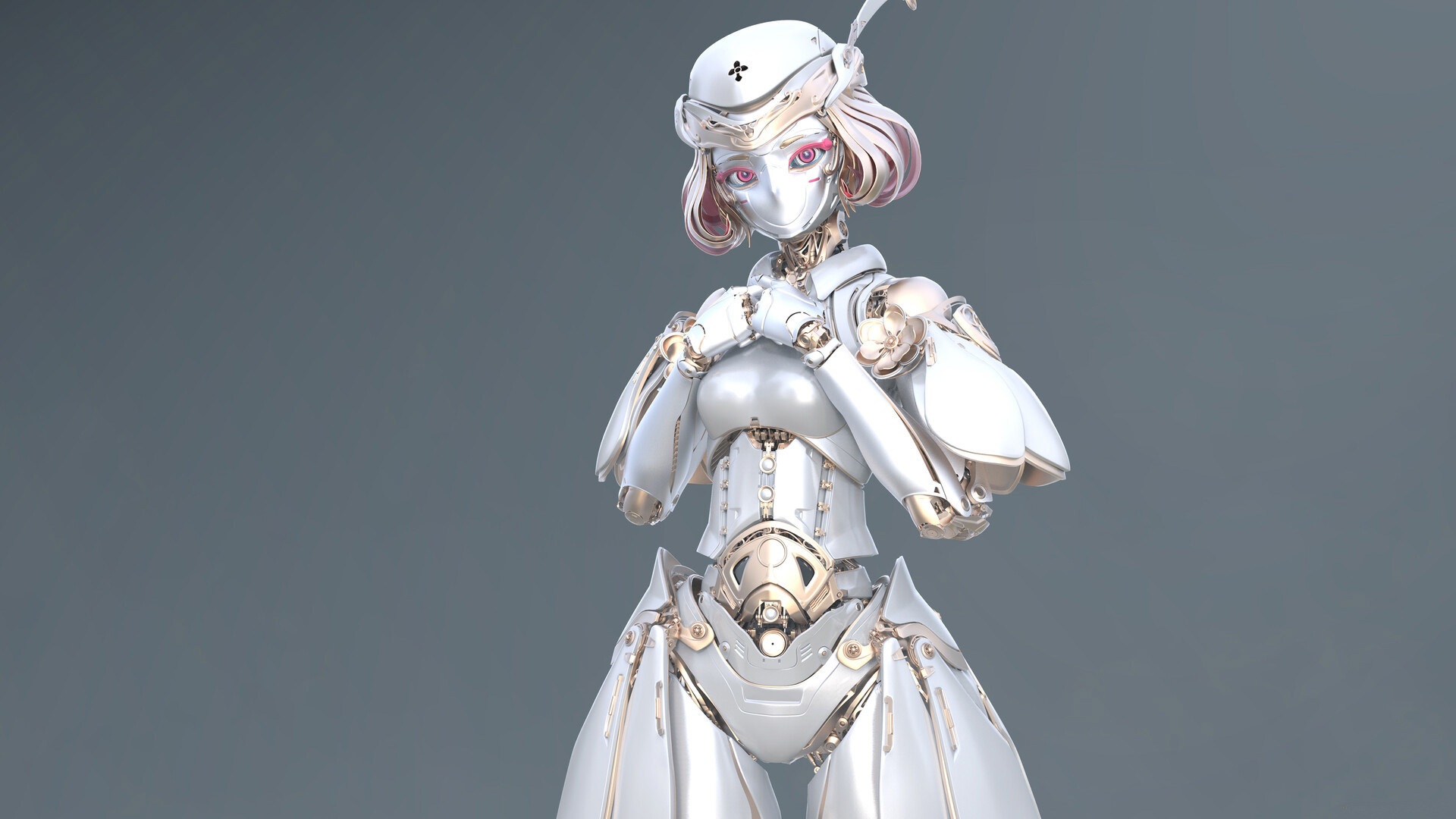 Sci Fi Robot HD Wallpaper