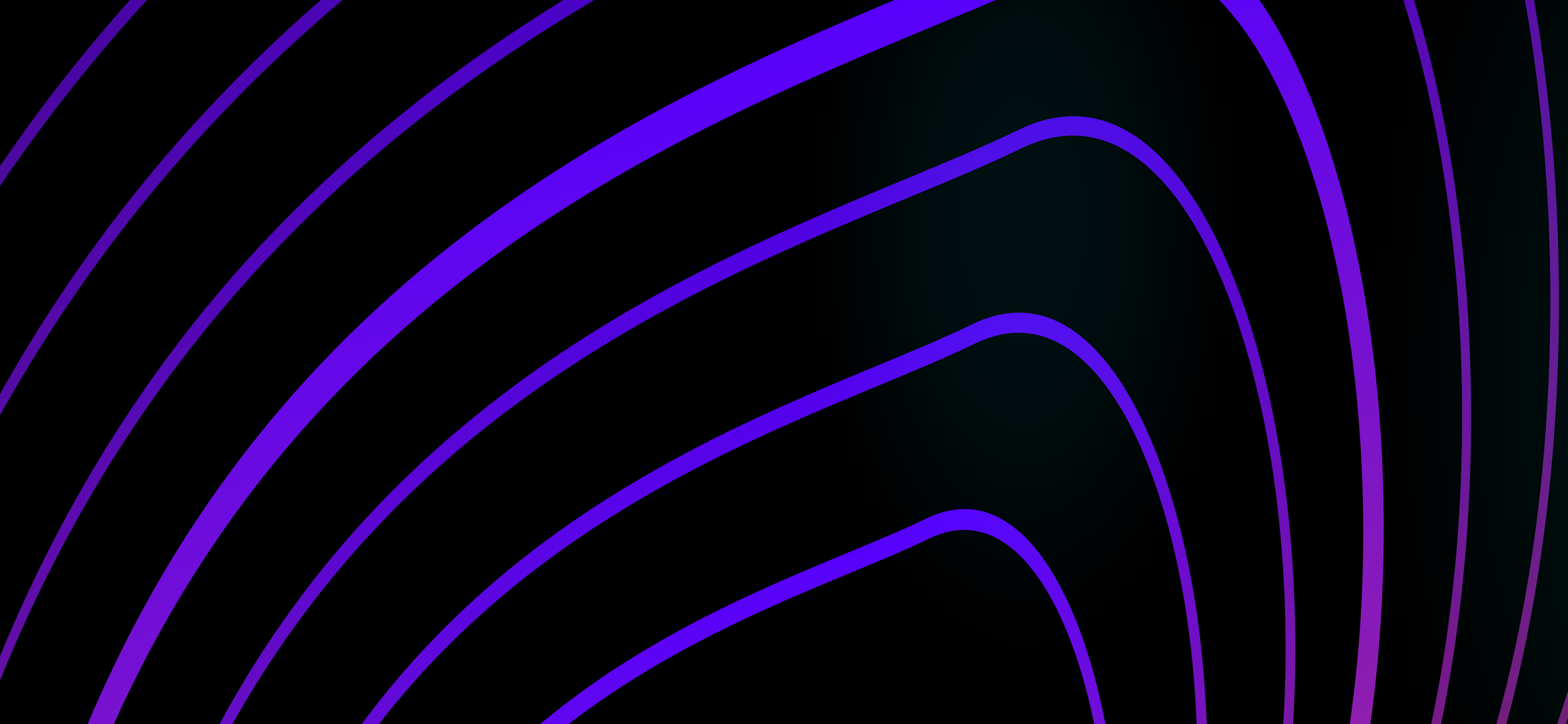 Abstract purple gradient lines on black background HD Wallpaper