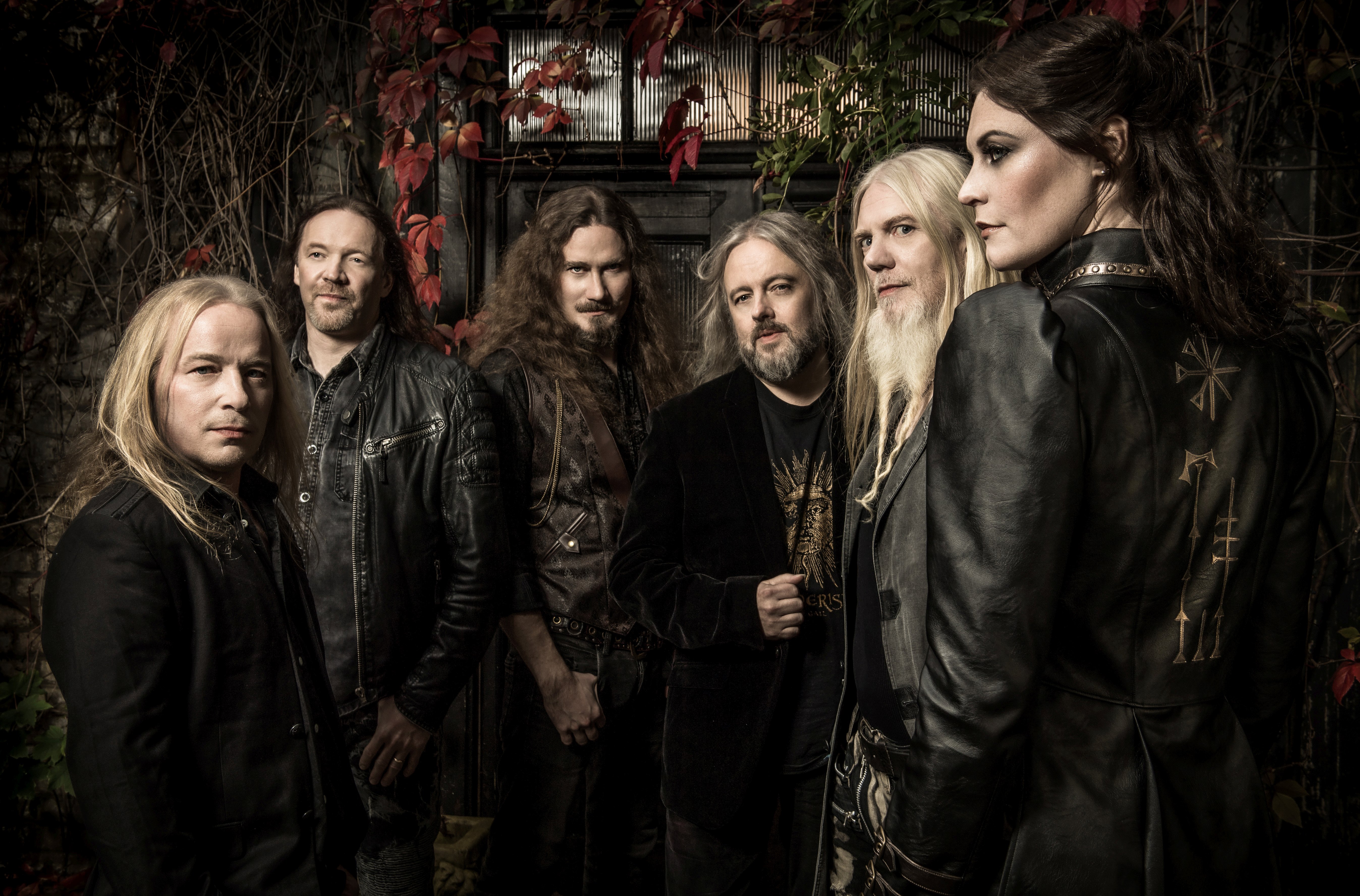 Nightwish Band Group Portrait 4K HD Wallpaper
