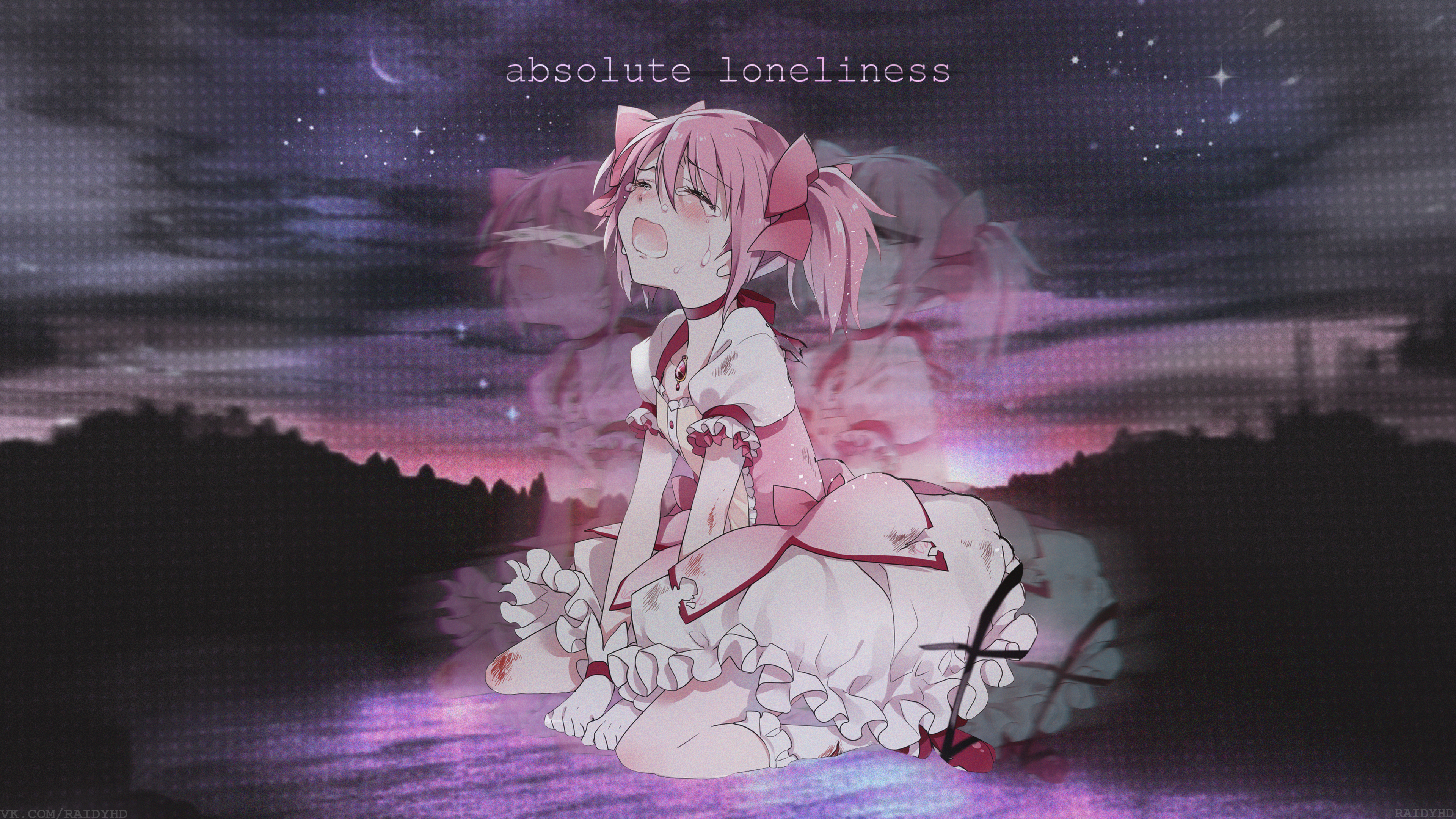 Madoka Kaname from Puella Magi Madoka Magica 4K HD Wallpaper