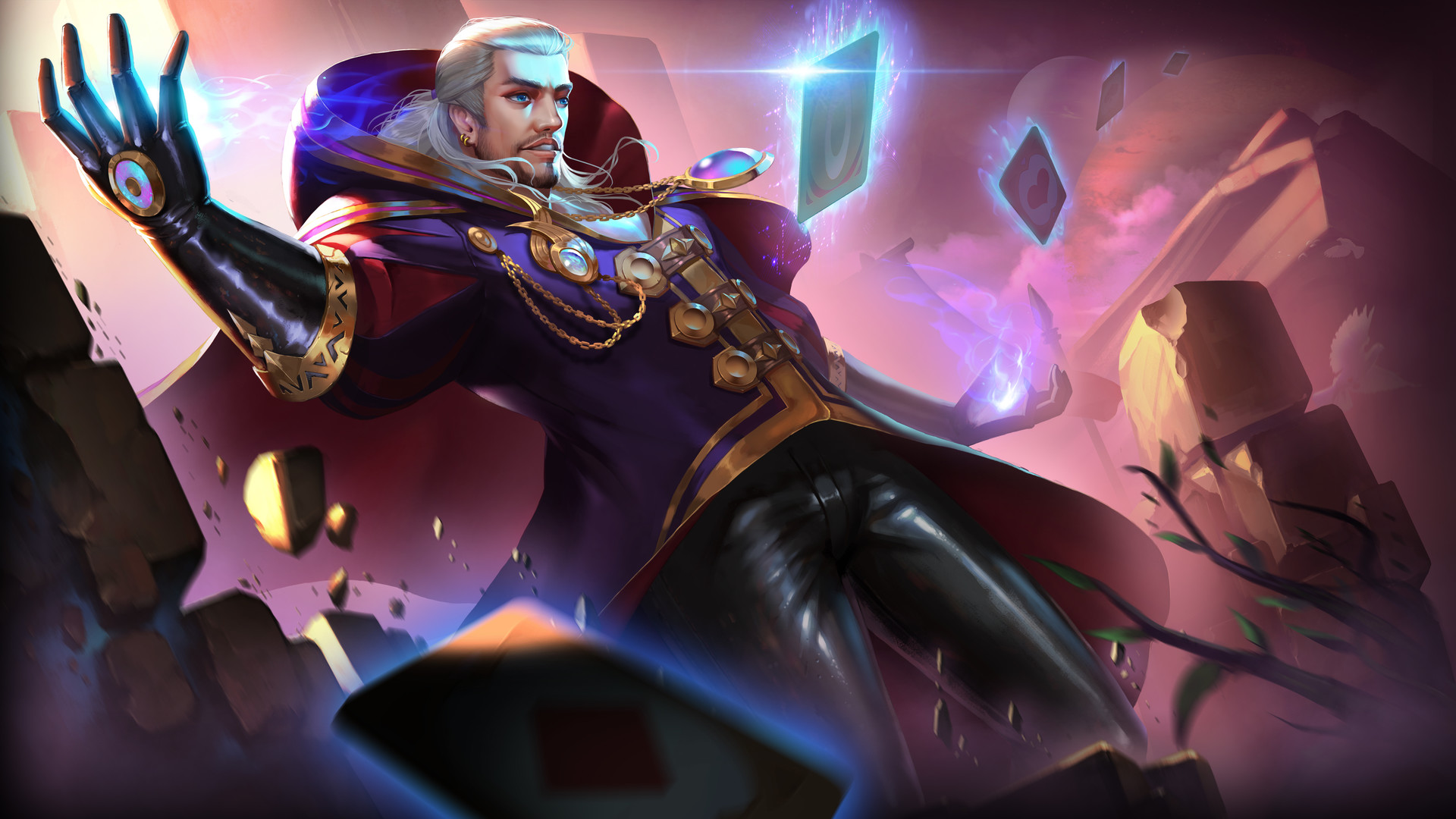 Man from Legend Of Ace casting magic HD Wallpaper