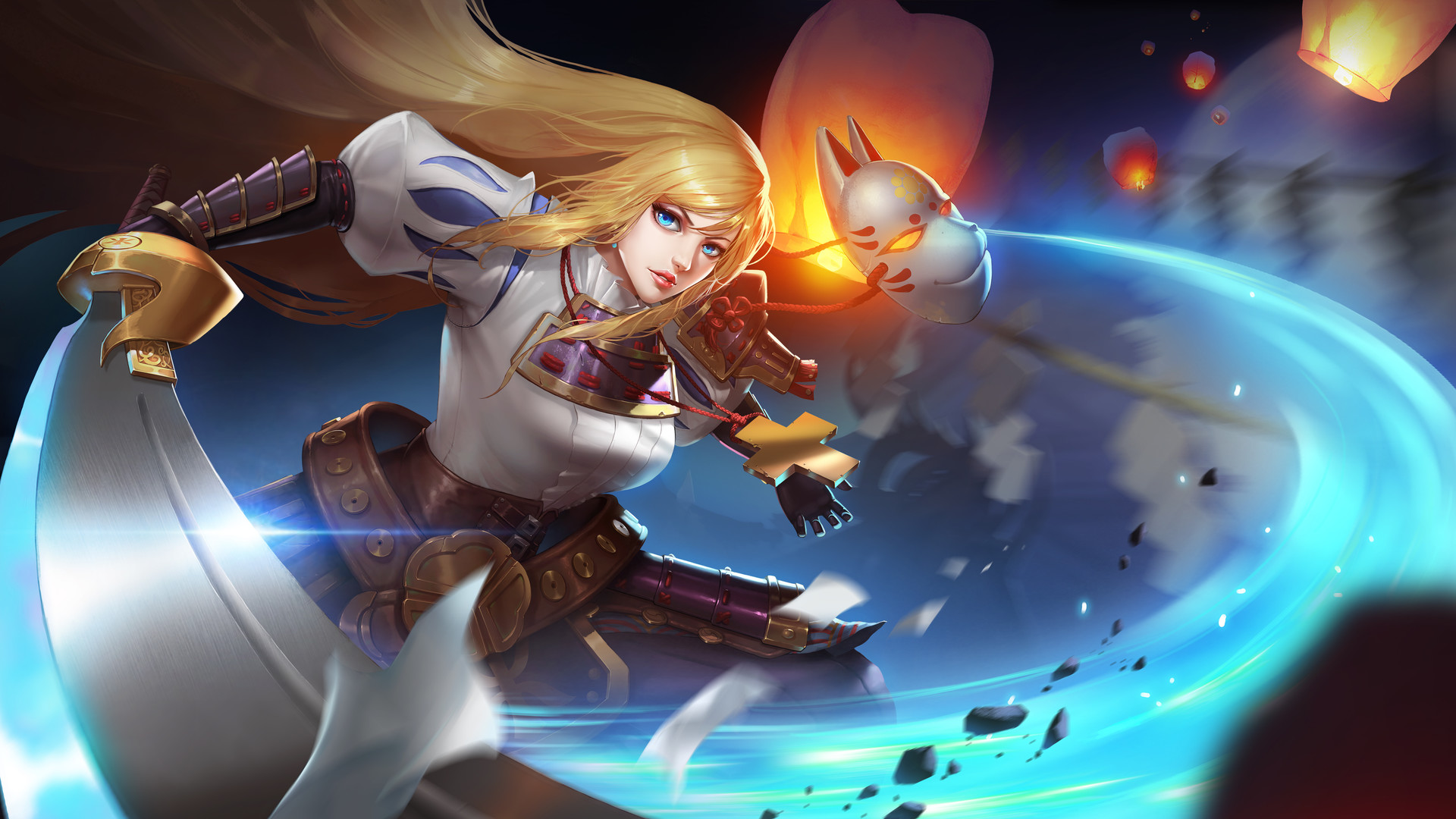 Woman Warrior from Legend Of Ace HD Wallpaper
