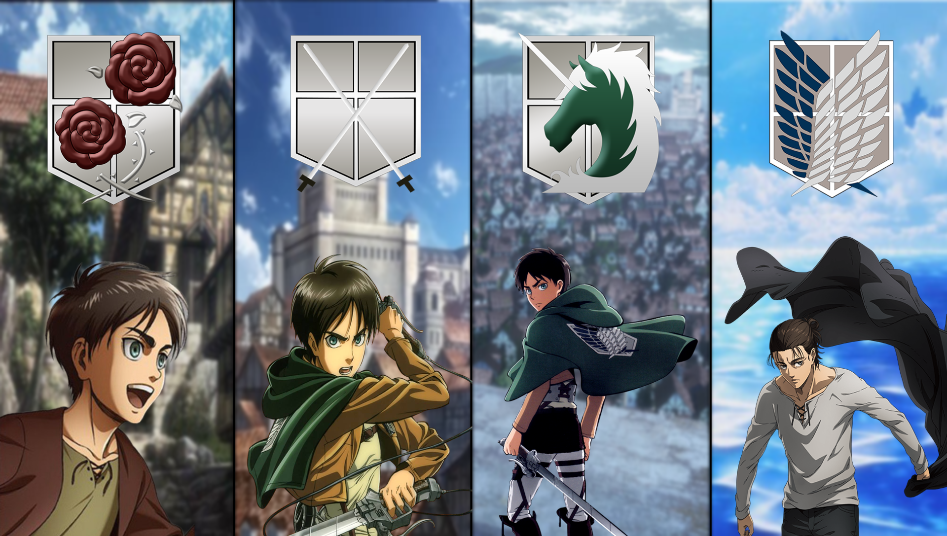 Eren Yeager from Attack on Titan HD Wallpaper