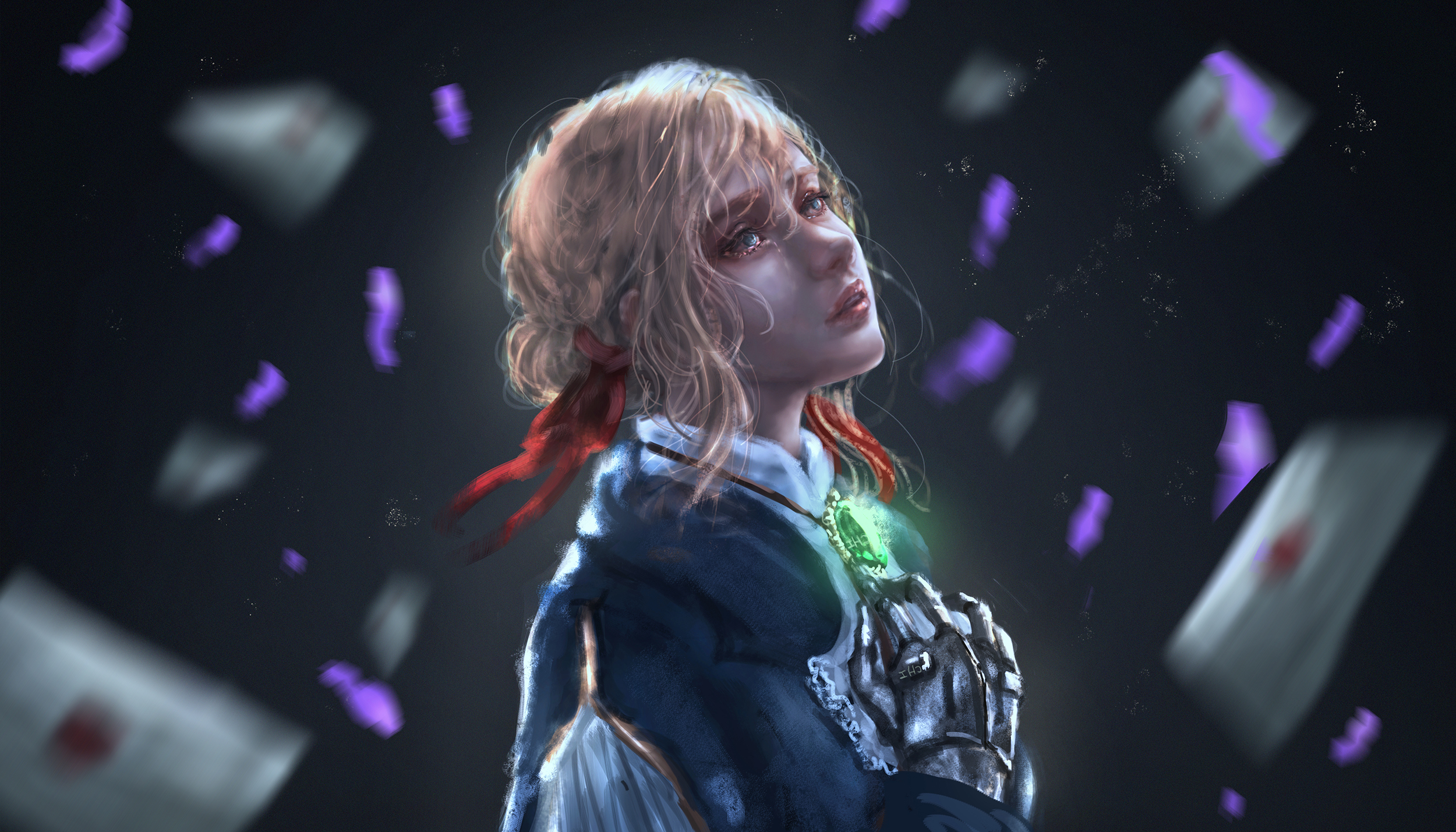 Violet Evergarden from Violet Evergarden HD Wallpaper
