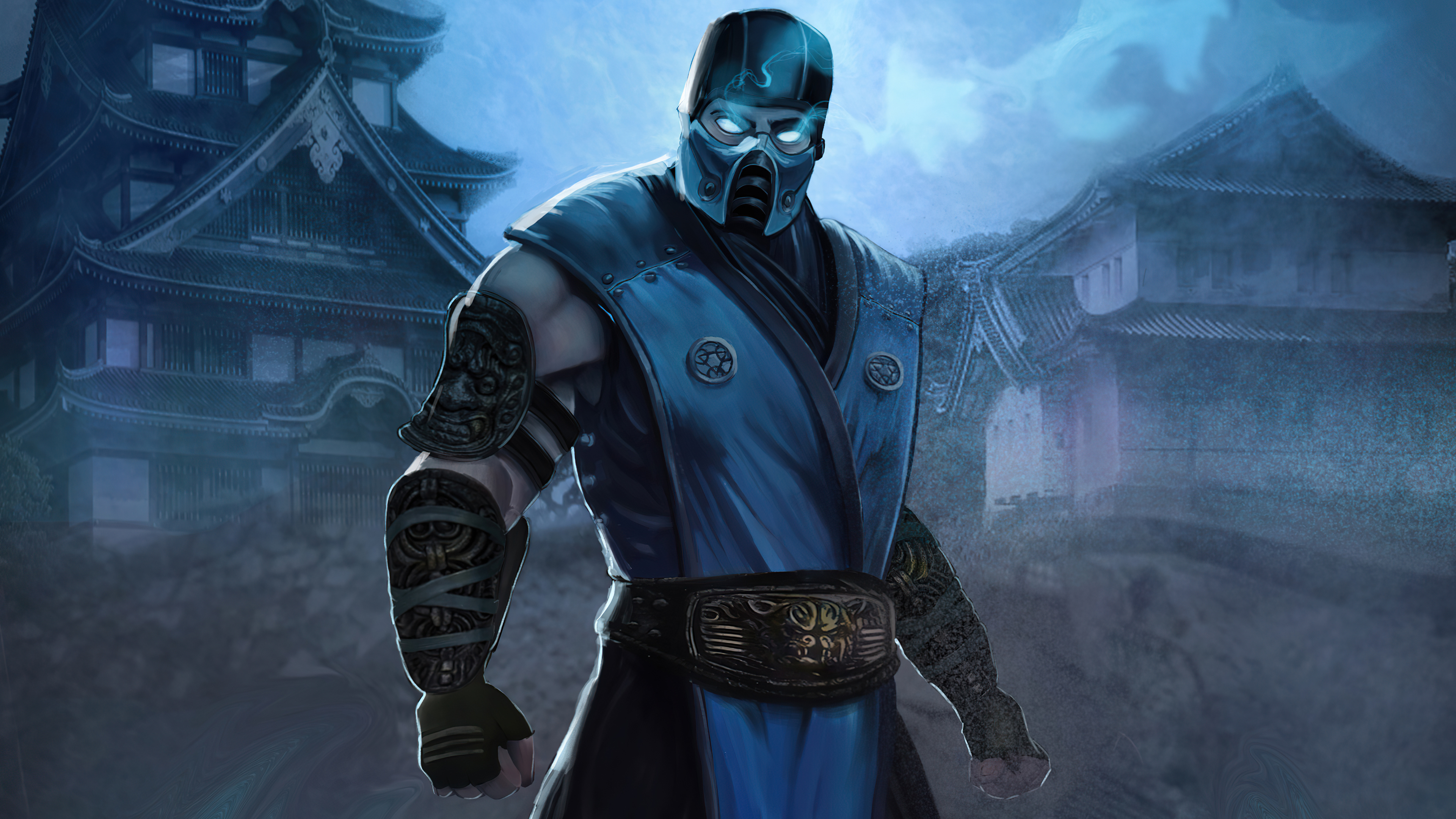 Sub-Zero from Mortal Kombat 4K HD Wallpaper