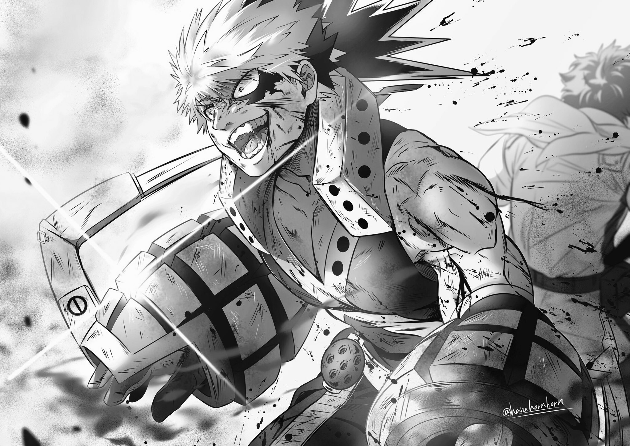 Katsuki Bakugou from My Hero Academia HD Wallpaper