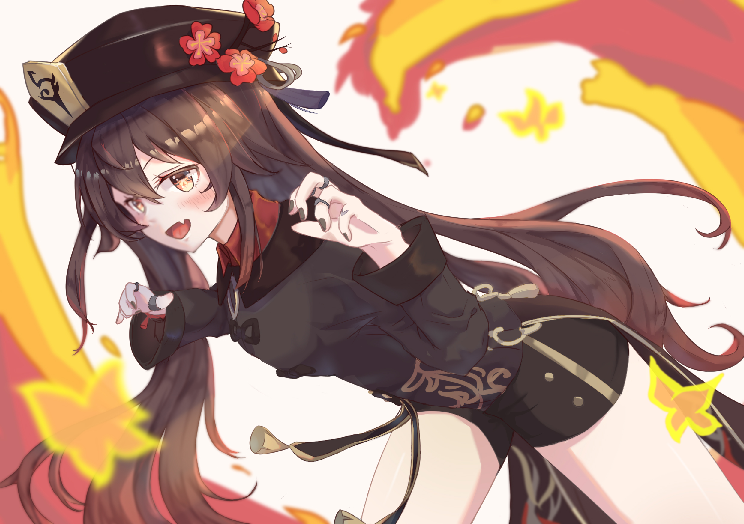 Hu Tao from Genshin Impact HD Wallpaper