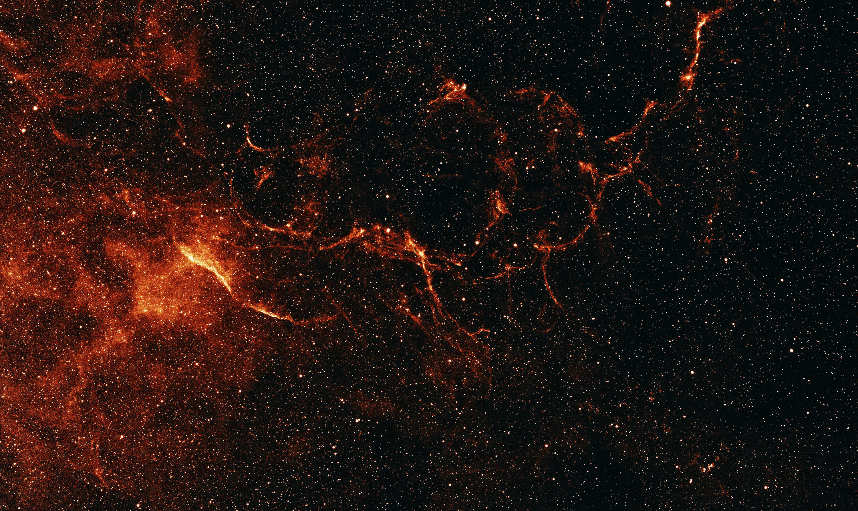 Sci Fi Space Nebula with Stars HD Wallpaper