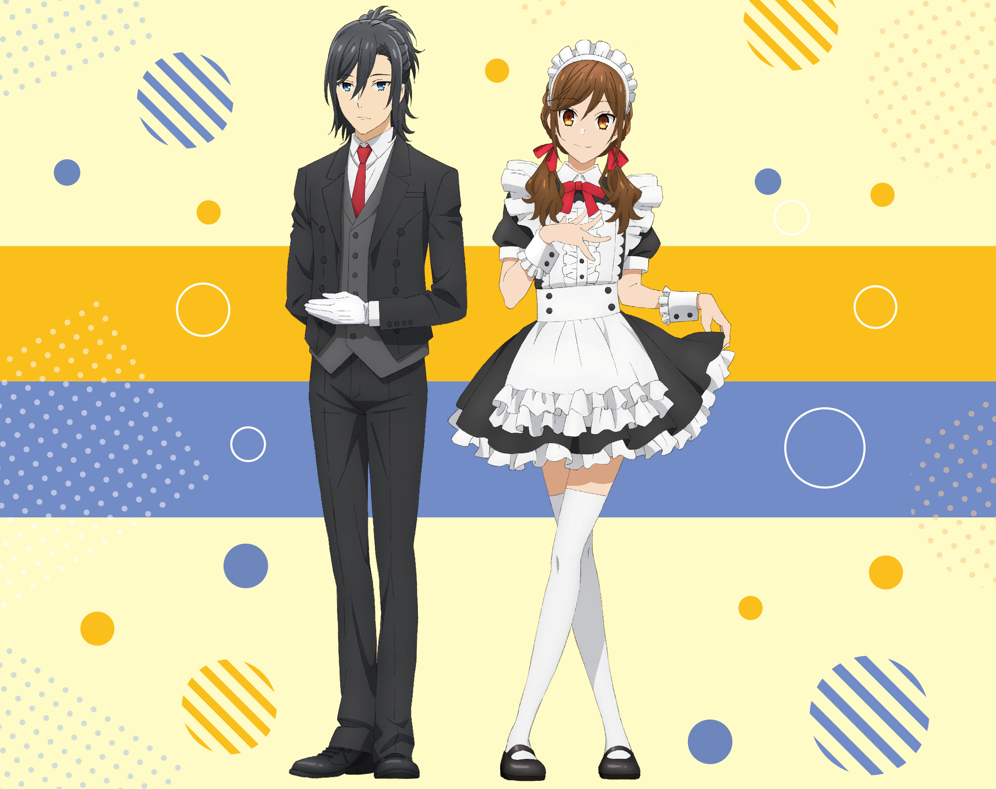 Kyoko Hori and Izumi Miyamura from Horimiya HD Wallpaper