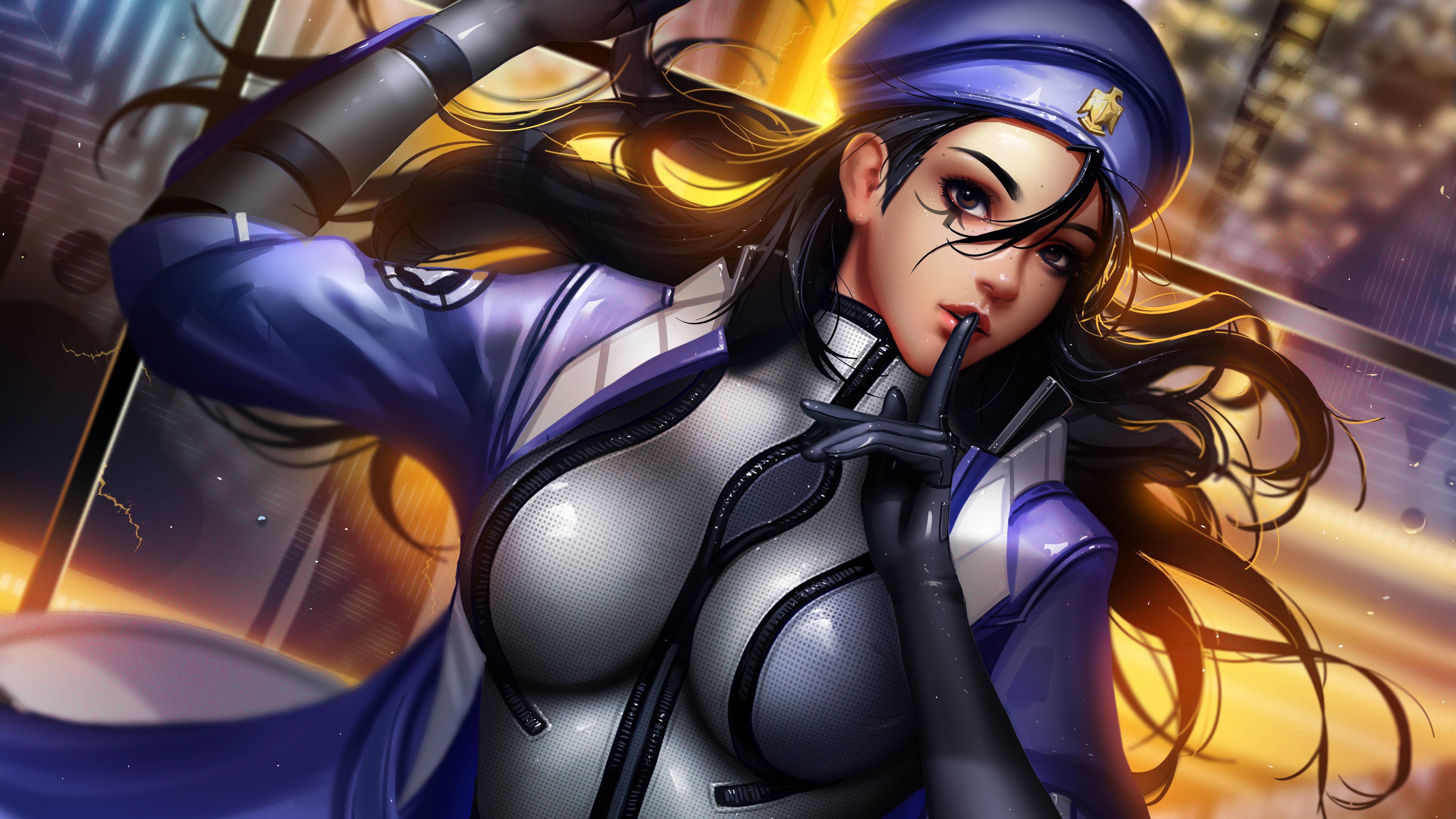 Ana from Overwatch 4K HD Wallpaper