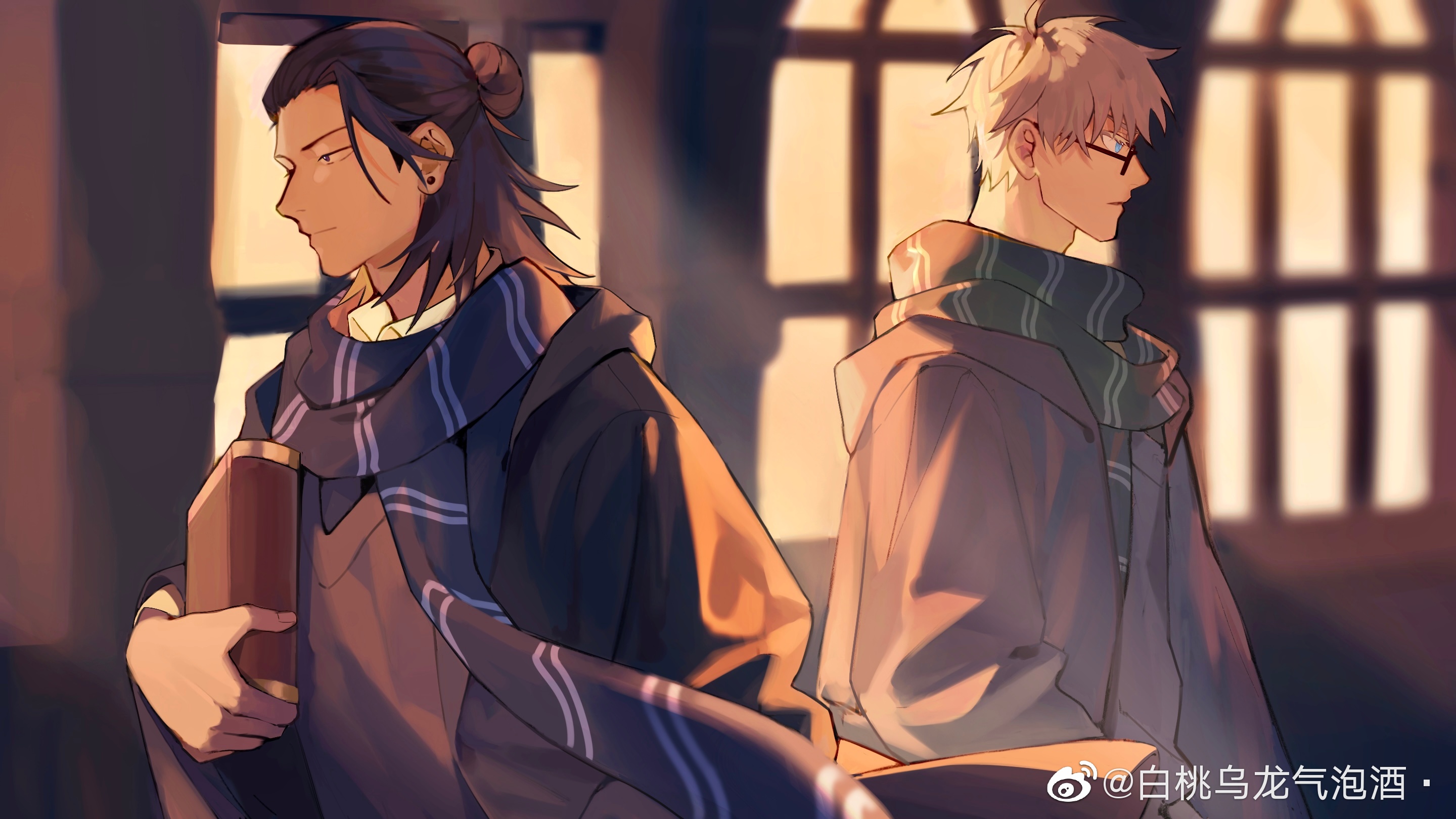 Suguru Geto and Satoru Gojo HD Wallpaper