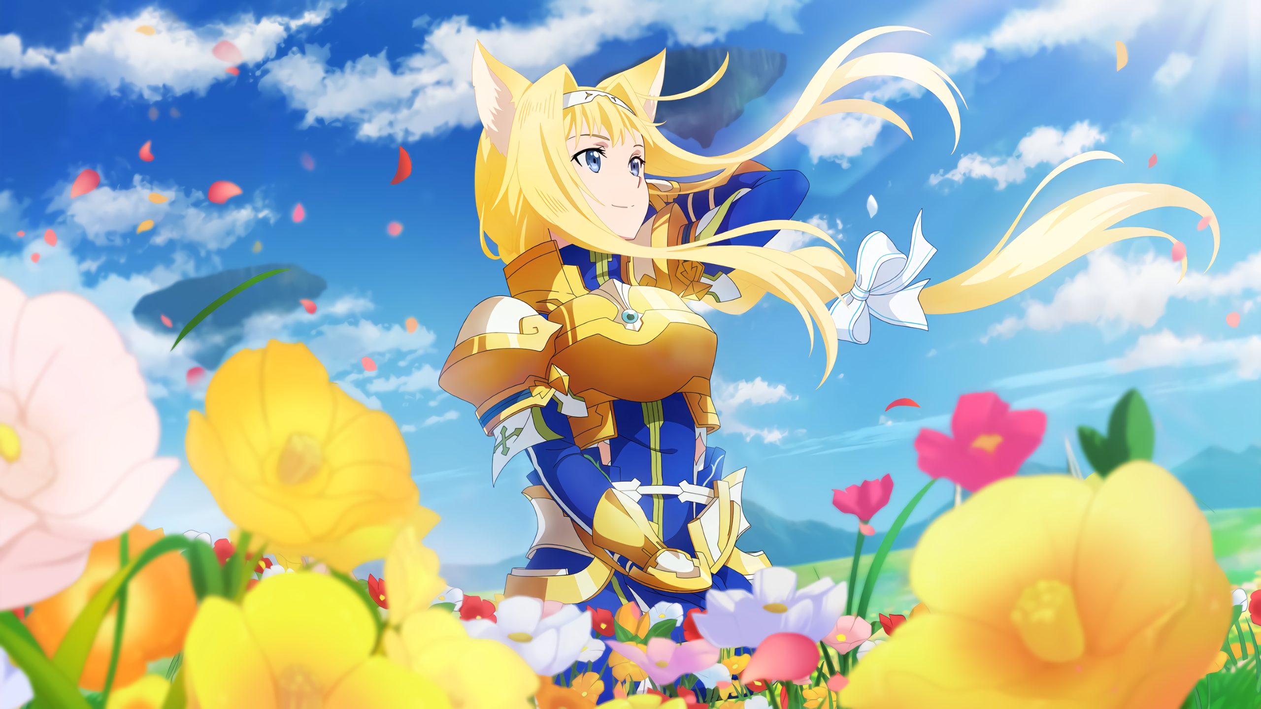Alice from Sword Art Online: Alicization Rising Steel HD Wallpaper