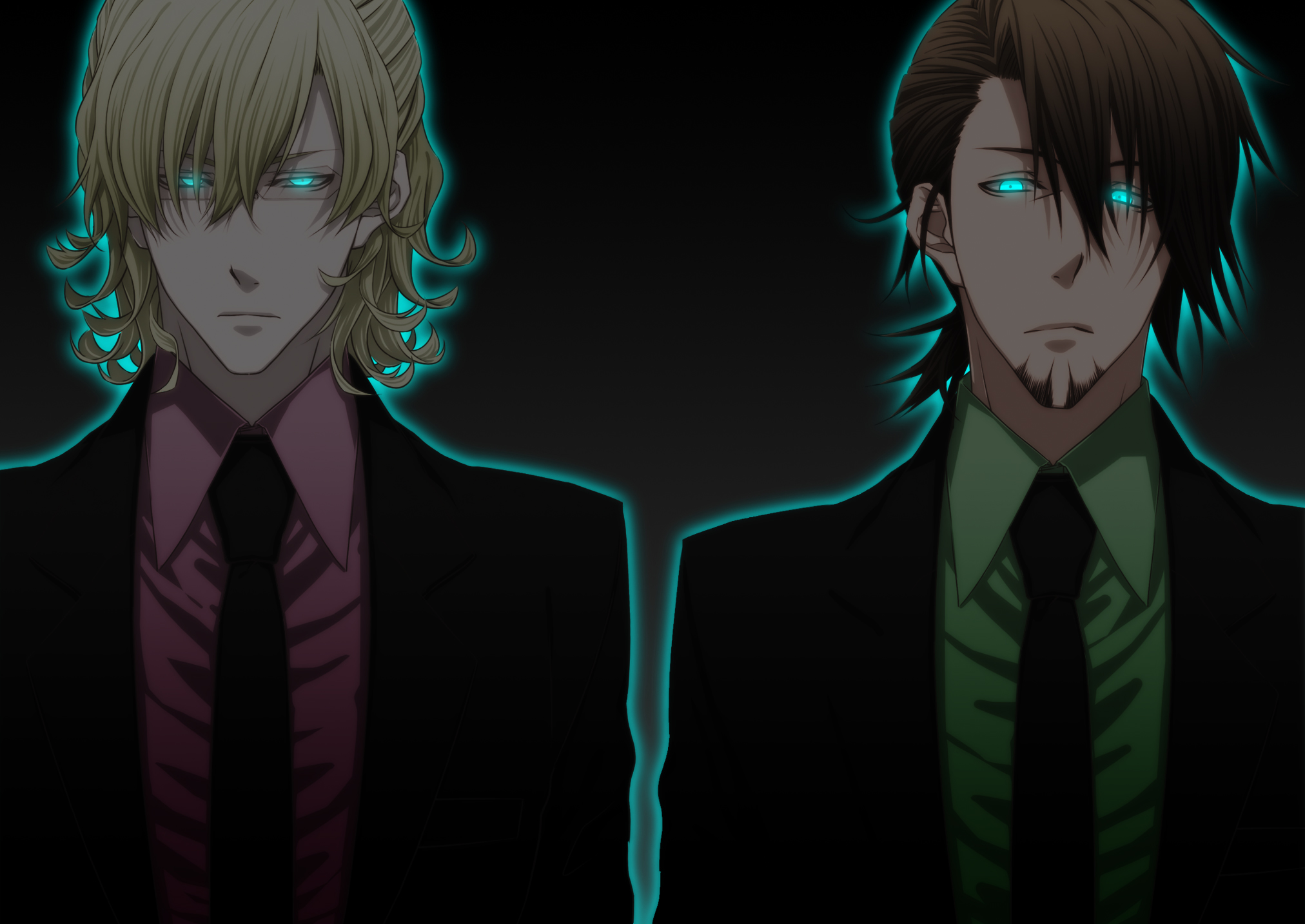 Barnaby Brooks Jr. and Kotetsu T. Kaburagi from Tiger and Bunny HD Wallpaper